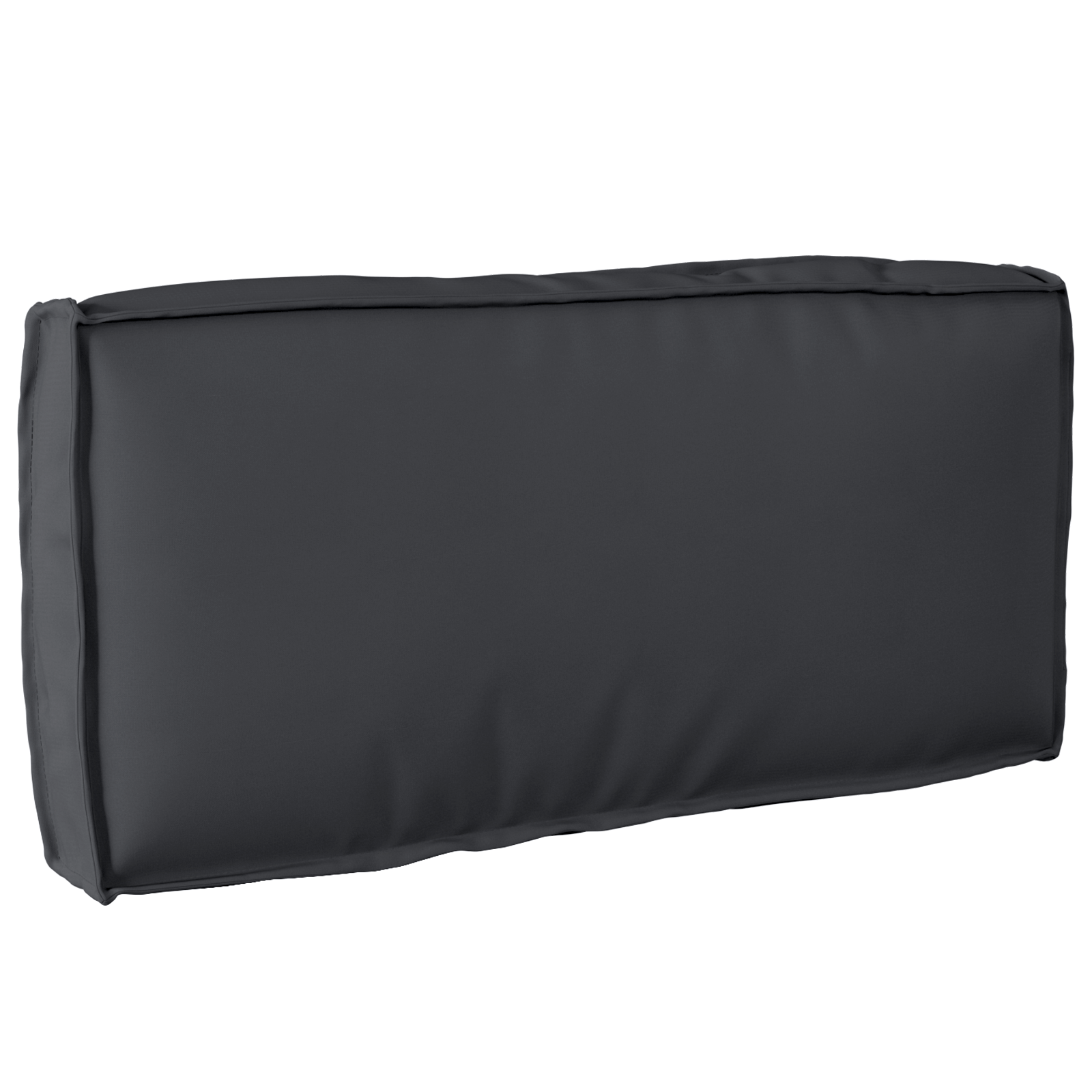 Pallet Kussen voor Rugsteun Zwart 80x40x12 cm Oxford Stof