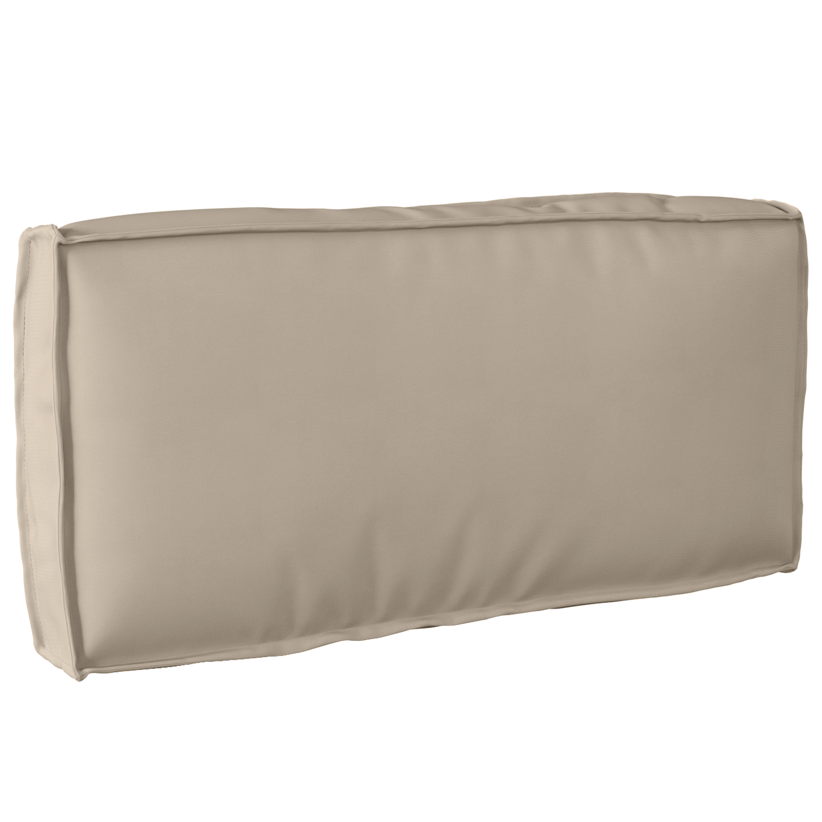 Palletkussen voor Rugsteun Taupe 80x40x12 cm Oxford Stof