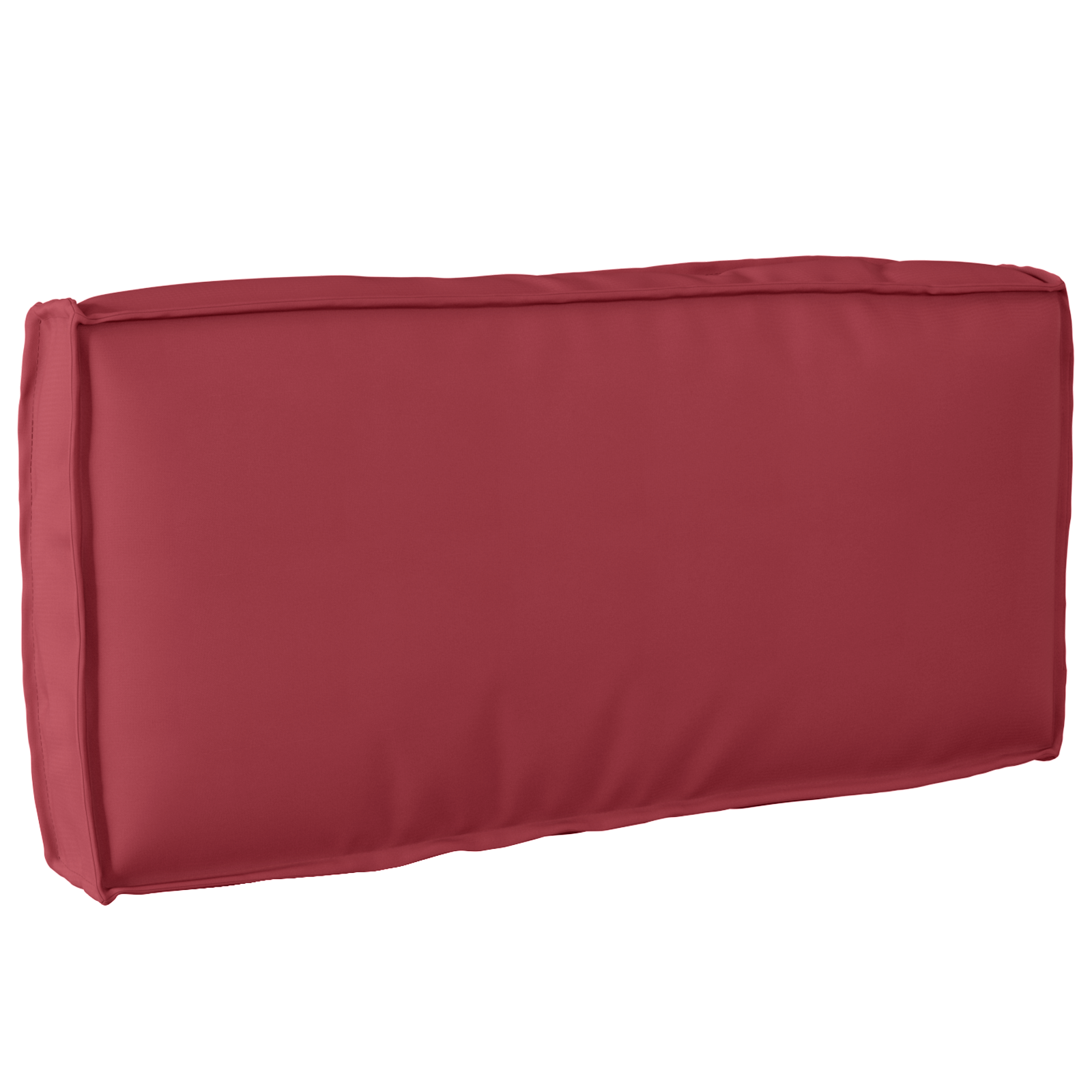 Pallet Kussen voor Rugsteun Bordeauxrood 80x40x12 cm Oxford Stof