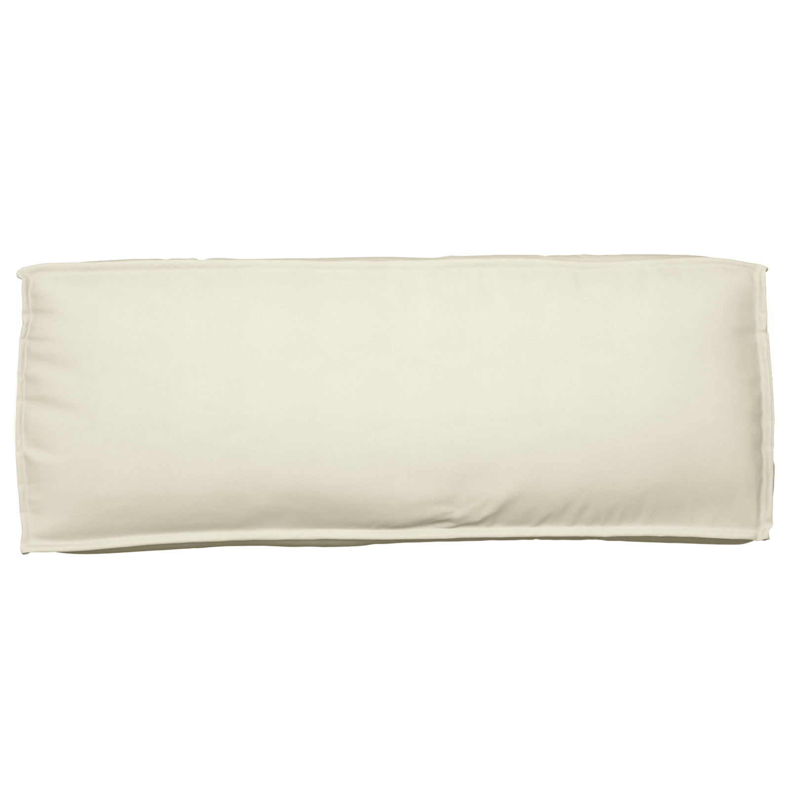 Pallet Cushion for Backrest Cream 120x40x12 cm Oxford Fabric - Image 4