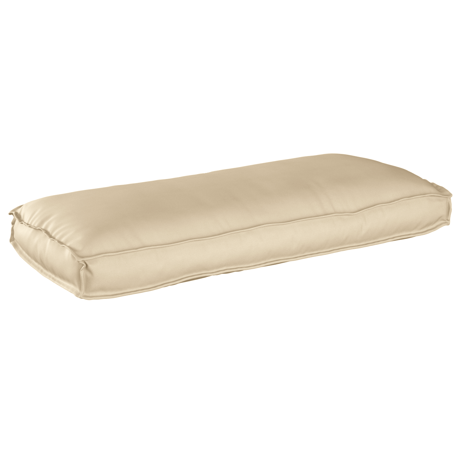 Pallet-Kissen für Sitz / Rückenlehne Beige 120 x 50 x 12 cm – Bild 3