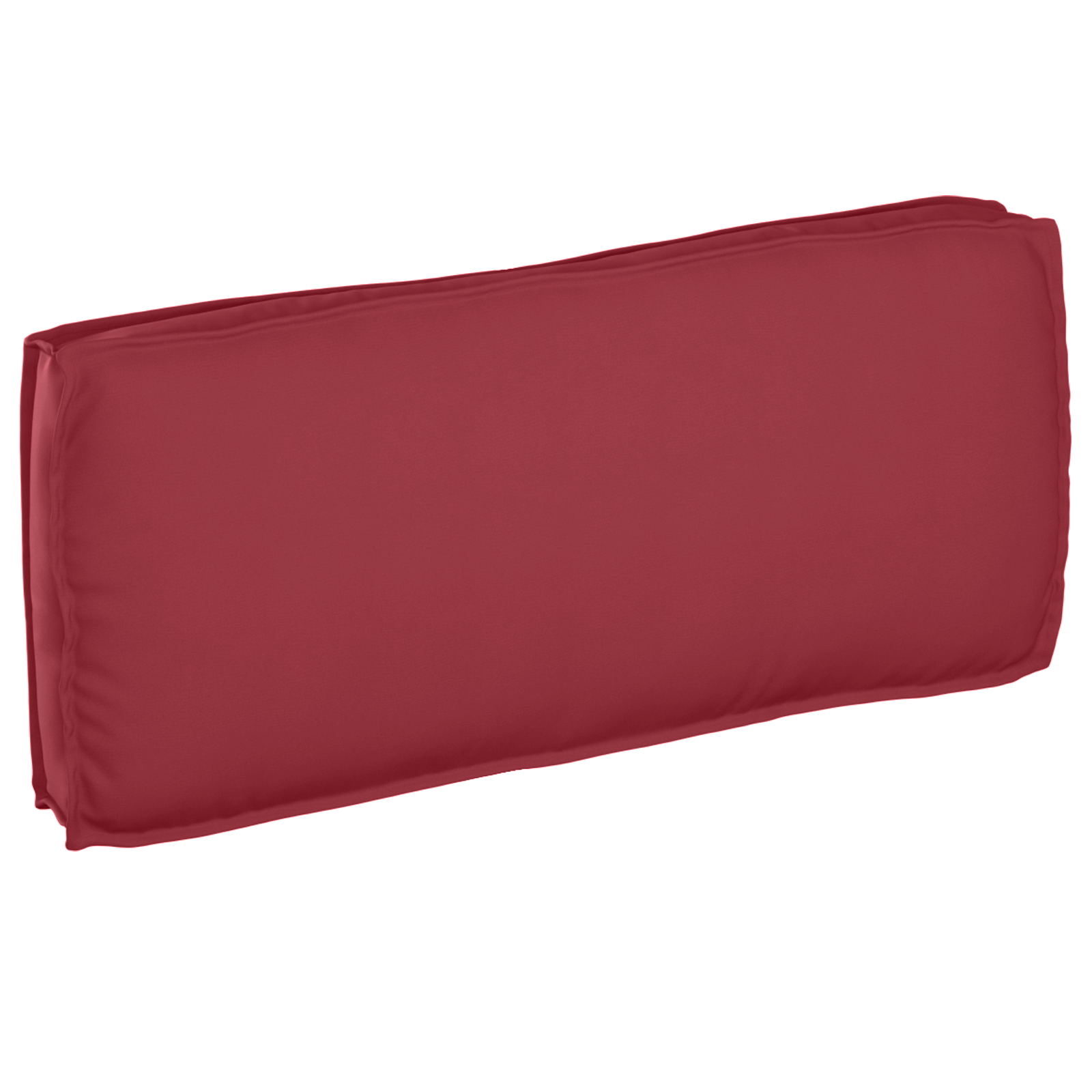Palletkussen voor Zit-/Rugleuning Wijnrood 120x50x12 cm Oxford Stoffering