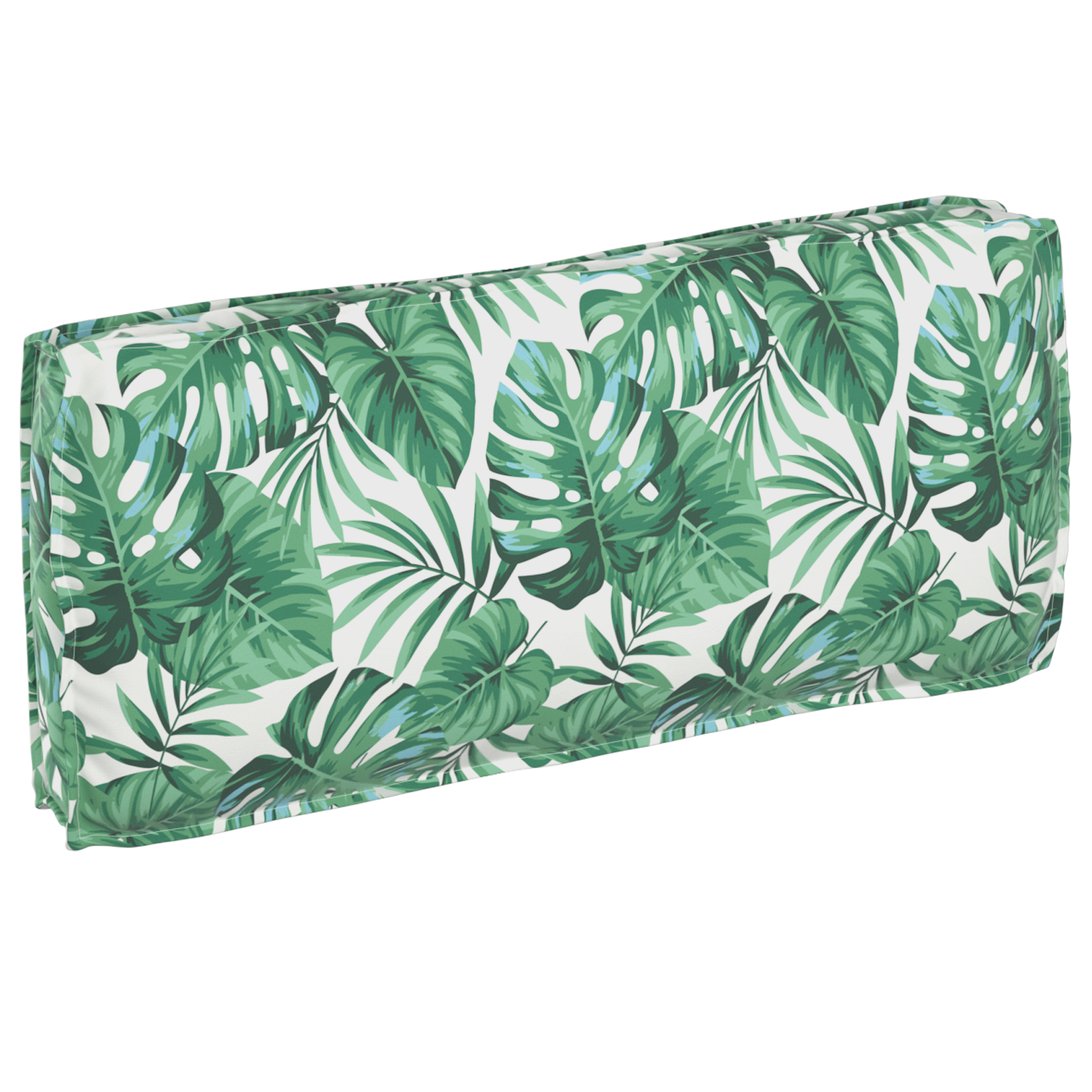 Palletkussen voor Zit/Leuning Bladerenpatroon 120x50x12 cm Oxford stof