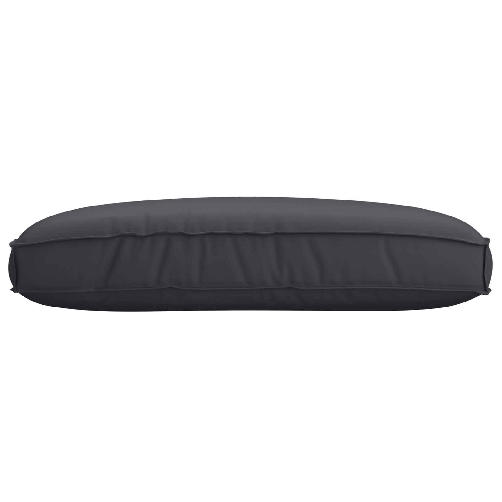 Pallet Cushion for Seat Black 120x80x12 cm Oxford Fabric - Image 2