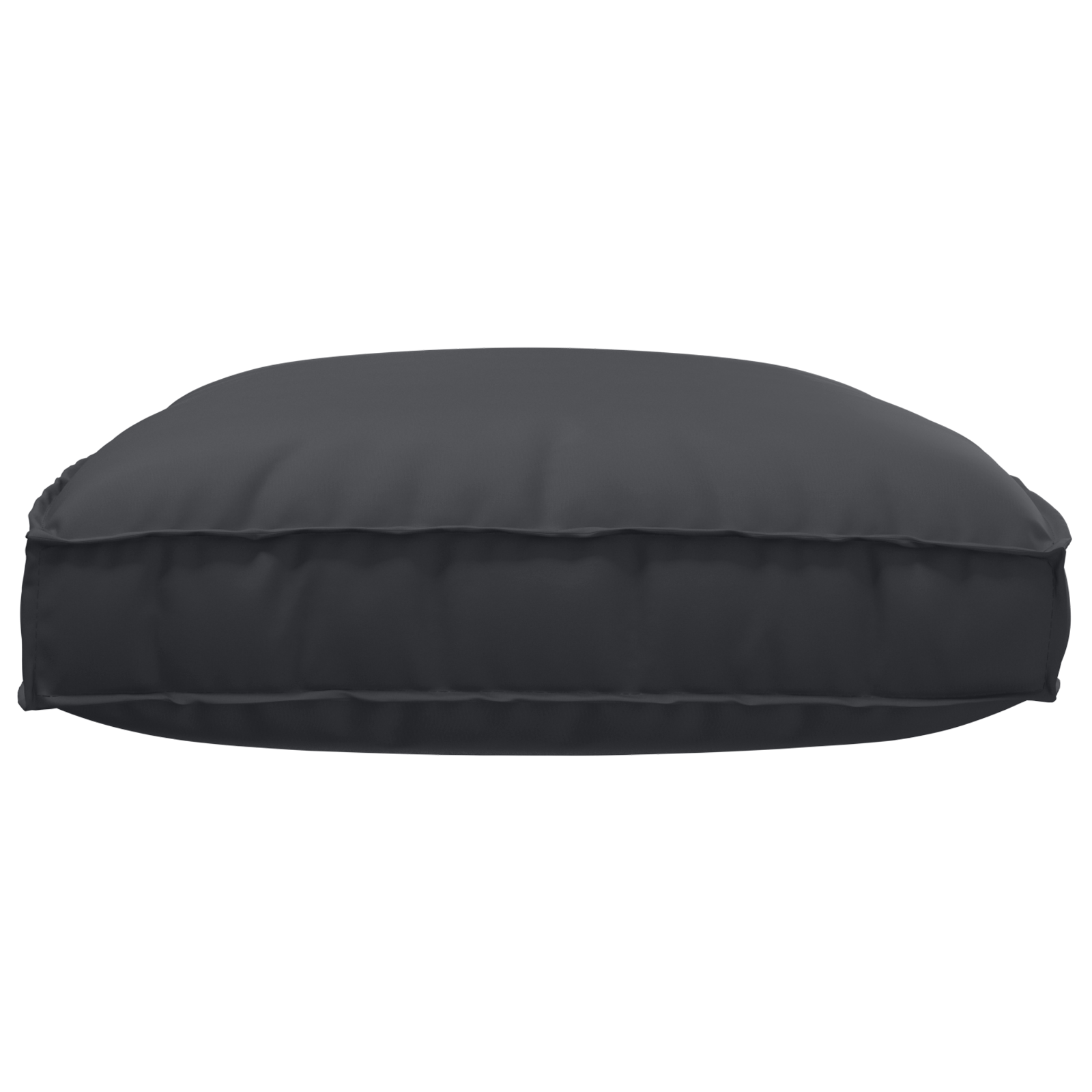 Pallet Cushion for Seat Black 120x80x12 cm Oxford Fabric - Image 3