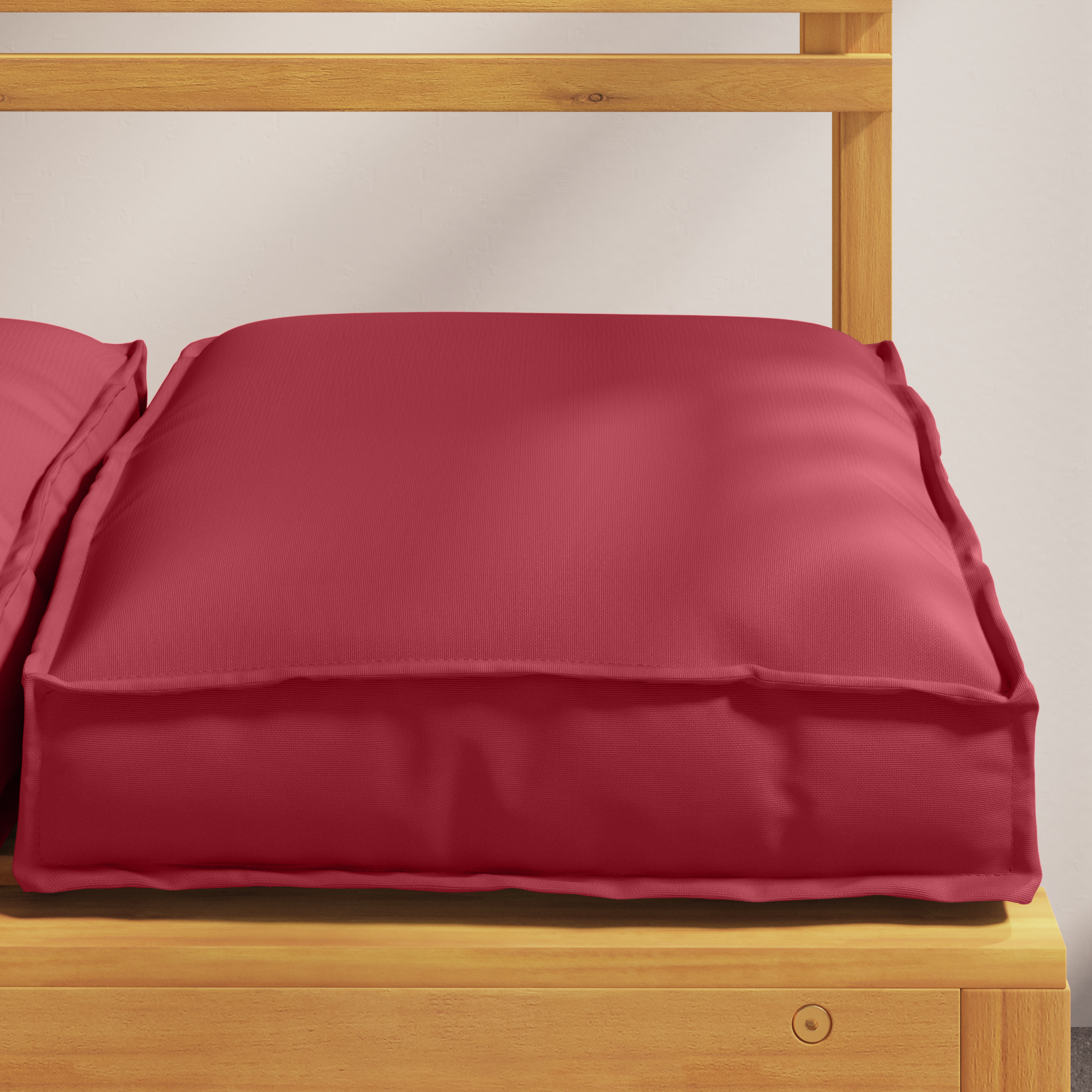 Pallet Cushions for Seat 2 pcs Wine Red 40x40x8 cm Oxford Fabric - Image 4
