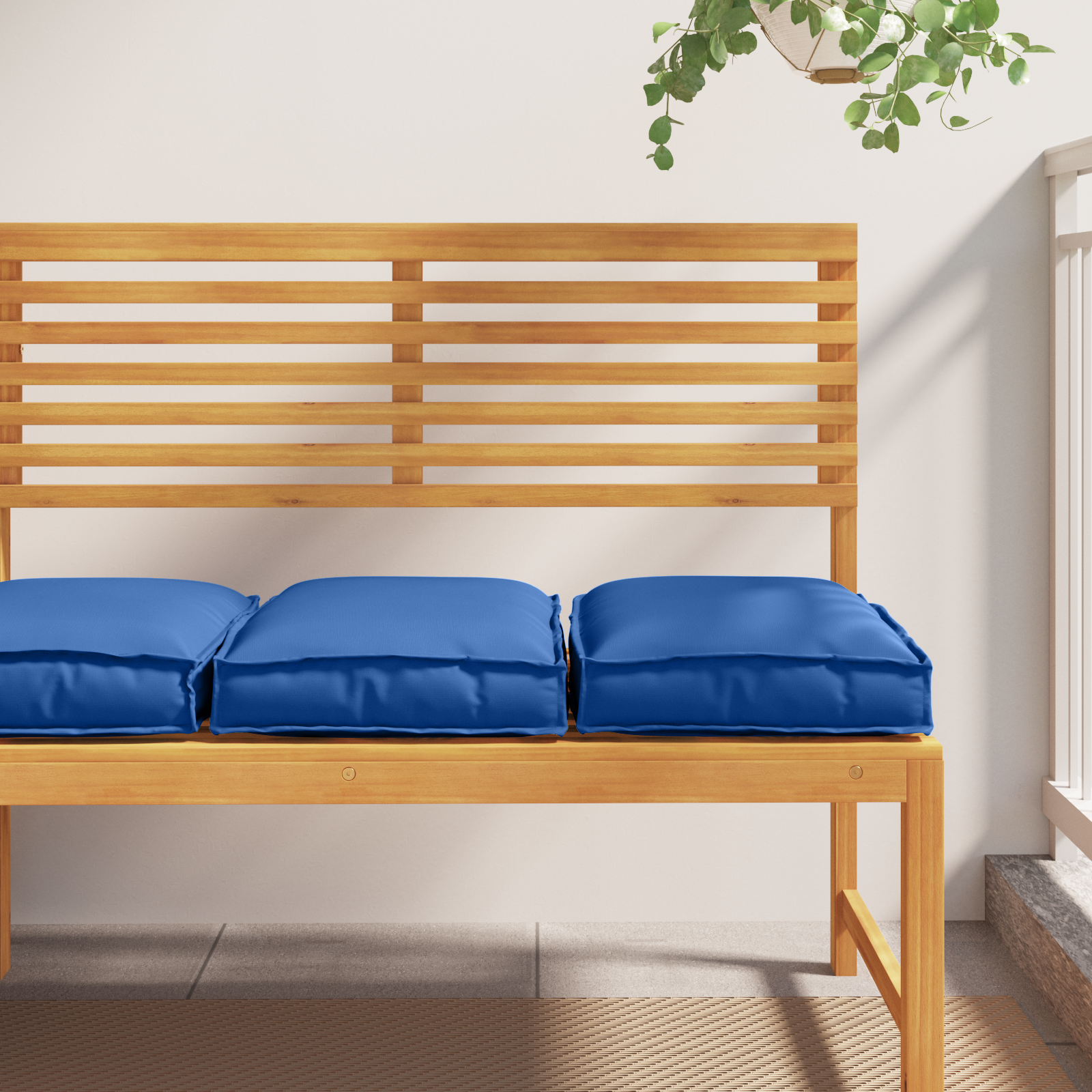 Palletkussens voor Zit 2 stuks Koninklijk Blauw 40x40x8 cm Oxford Stof