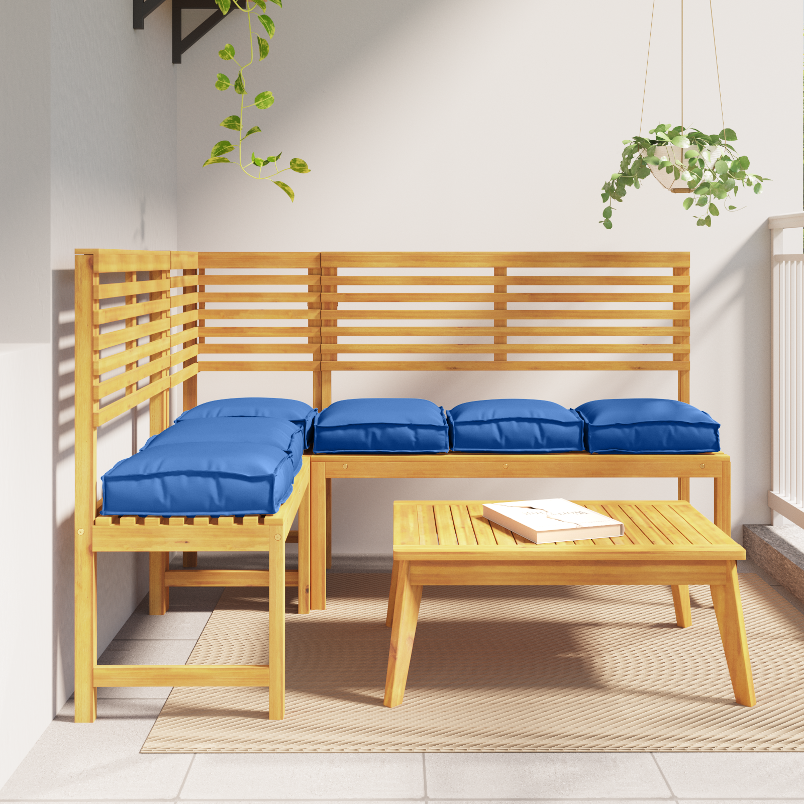 Pallet Cushions for Seat 6 pcs Royal Blue 40x40x8 cm Oxford Fabric