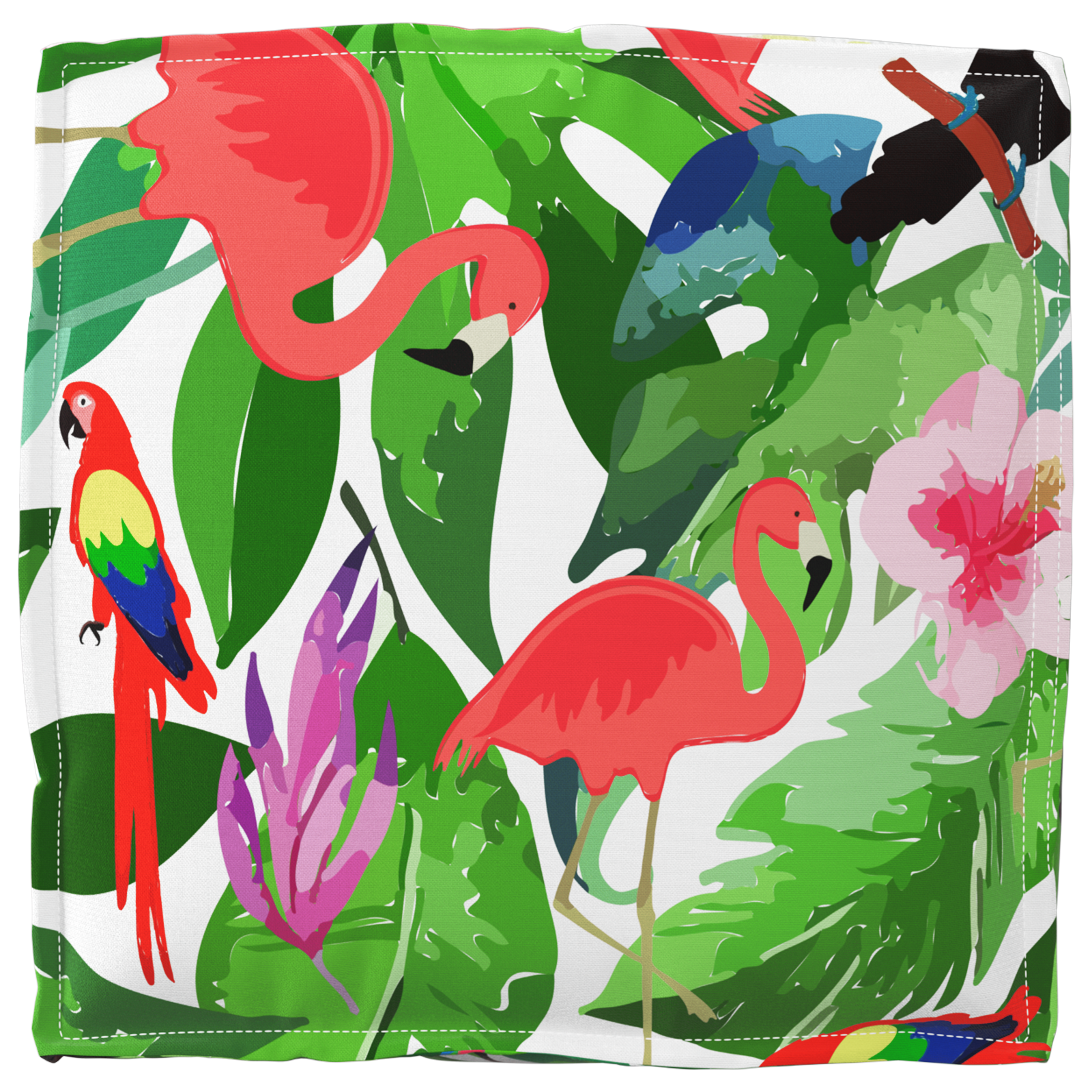 Pallet Cushions for Seat 6 pcs Tropical Jungle 40x40x8 cm Oxford Fabric - Image 8