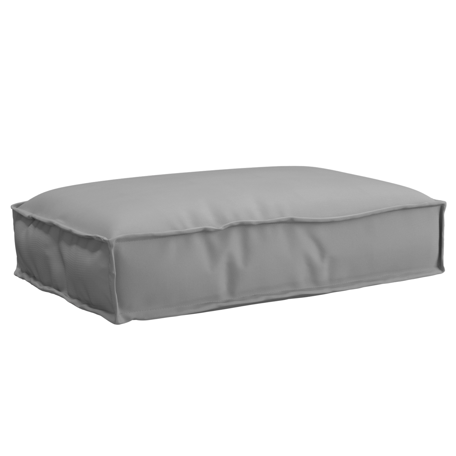 Pallet Kussen voor Zit Grijs 60x40x8 cm Oxford Stof