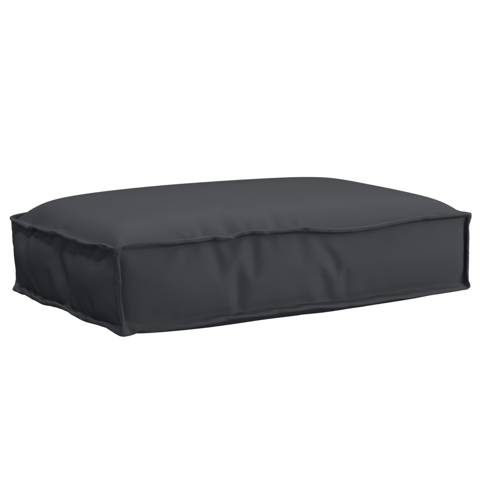 Palletkussen voor Zit zwart 60x40x8 cm Oxford Stof