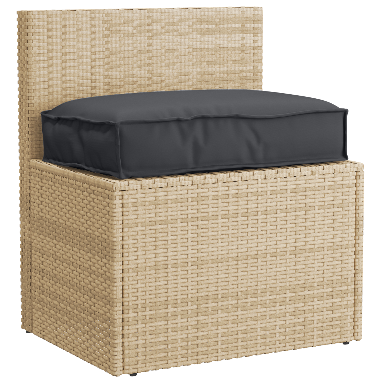 Kaubaaluse istmepadi Must 60 x 40 x 8 cm Oxfordi kangas - Image 2