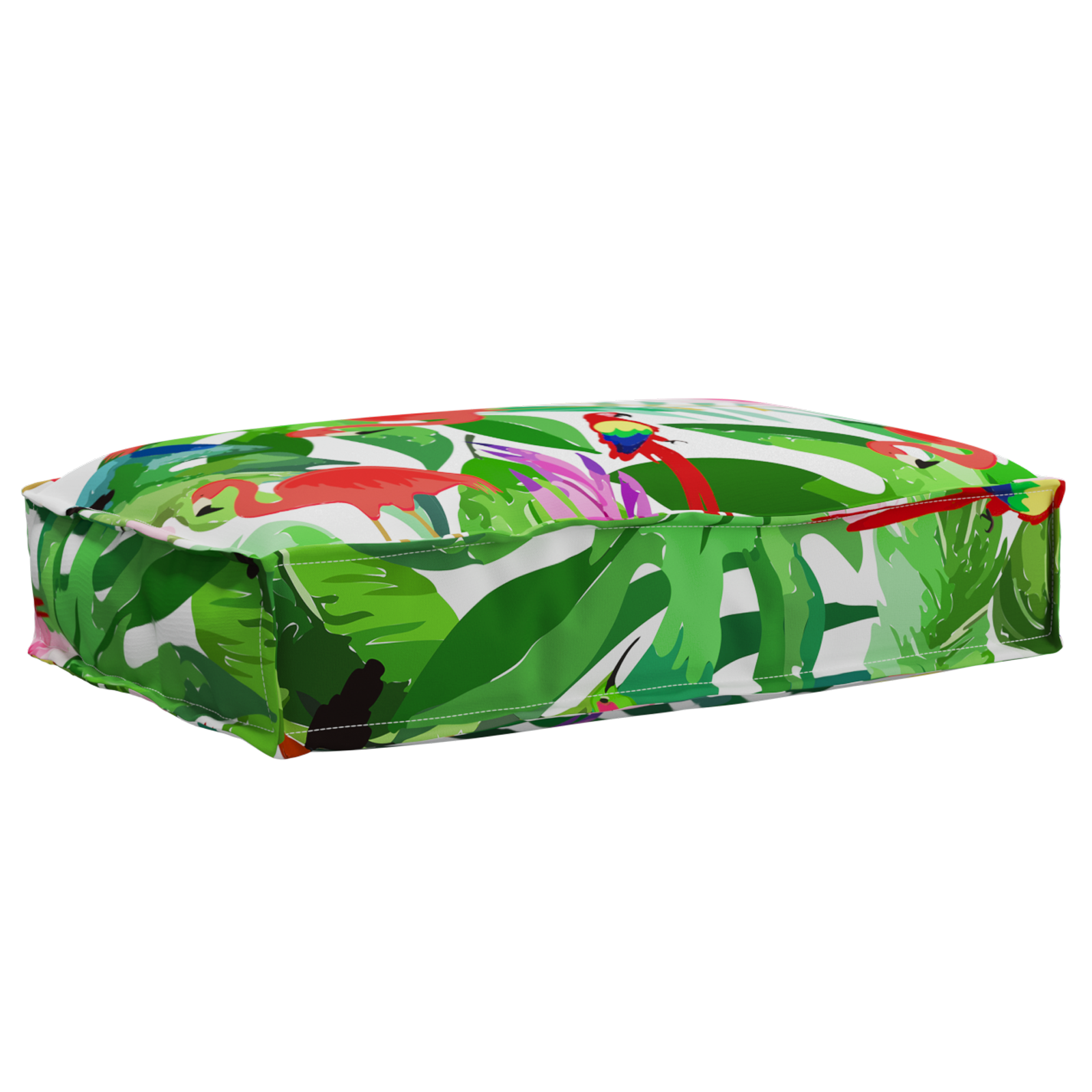 Pallet Cushion for Seat Tropical Jungle 60x40x8 cm Oxford Fabric