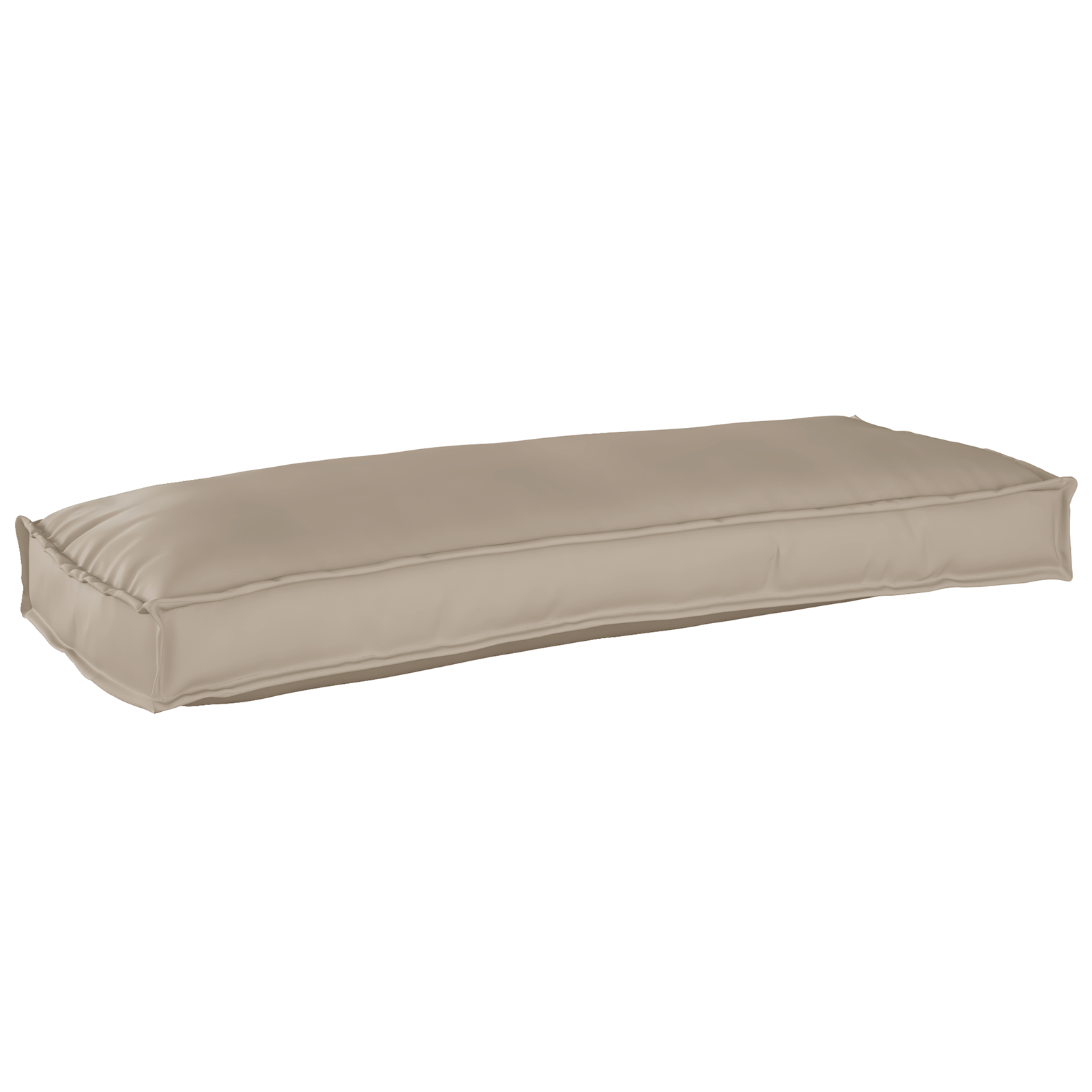 Pallet Kussen voor Bank Taupe 100x40x8 cm Oxford Stof