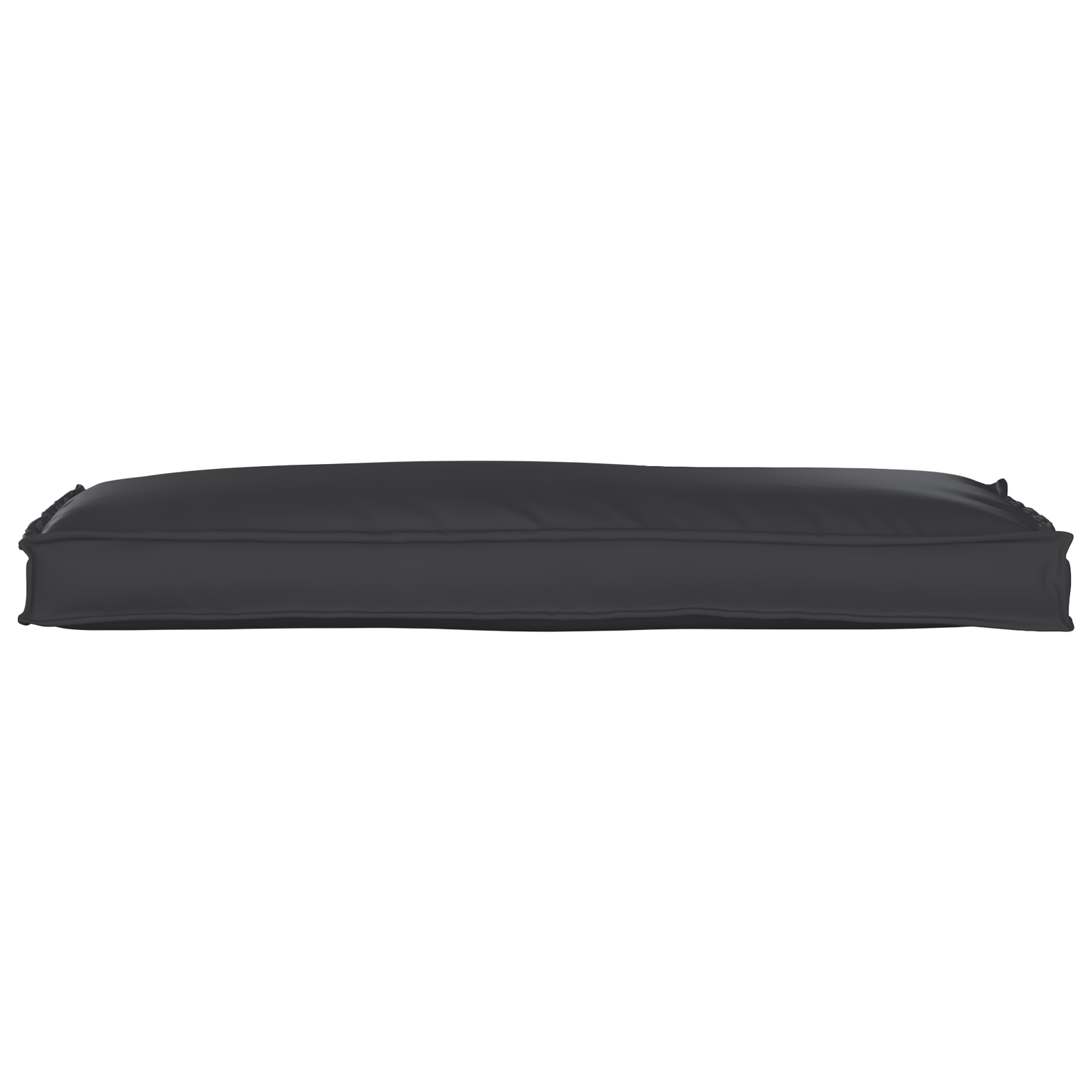 Pallet Cushion for Bench Black 110x40x8 cm Oxford Fabric - Image 2