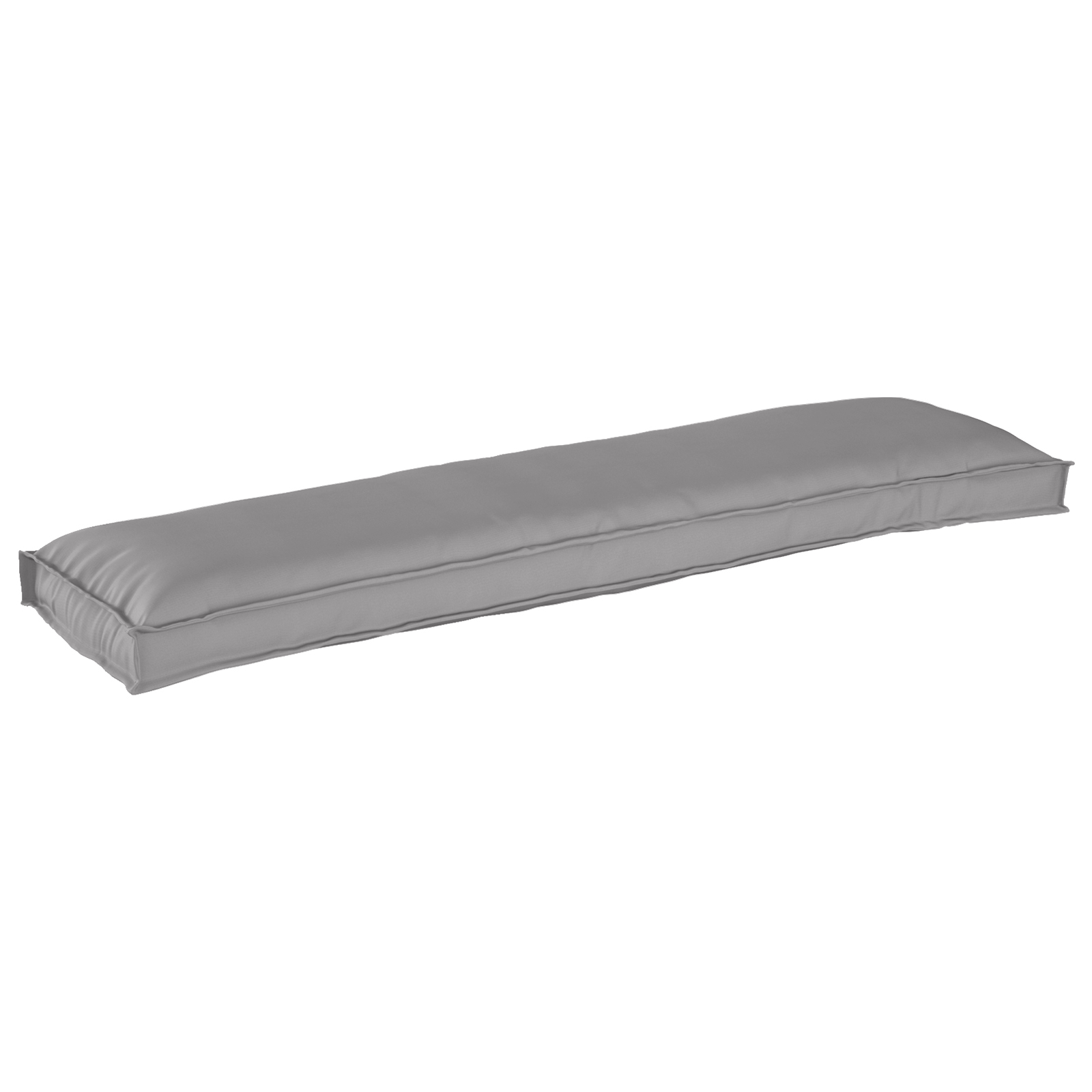 Palletkussen voor bank Grijs 150x40x8 cm Oxford stof