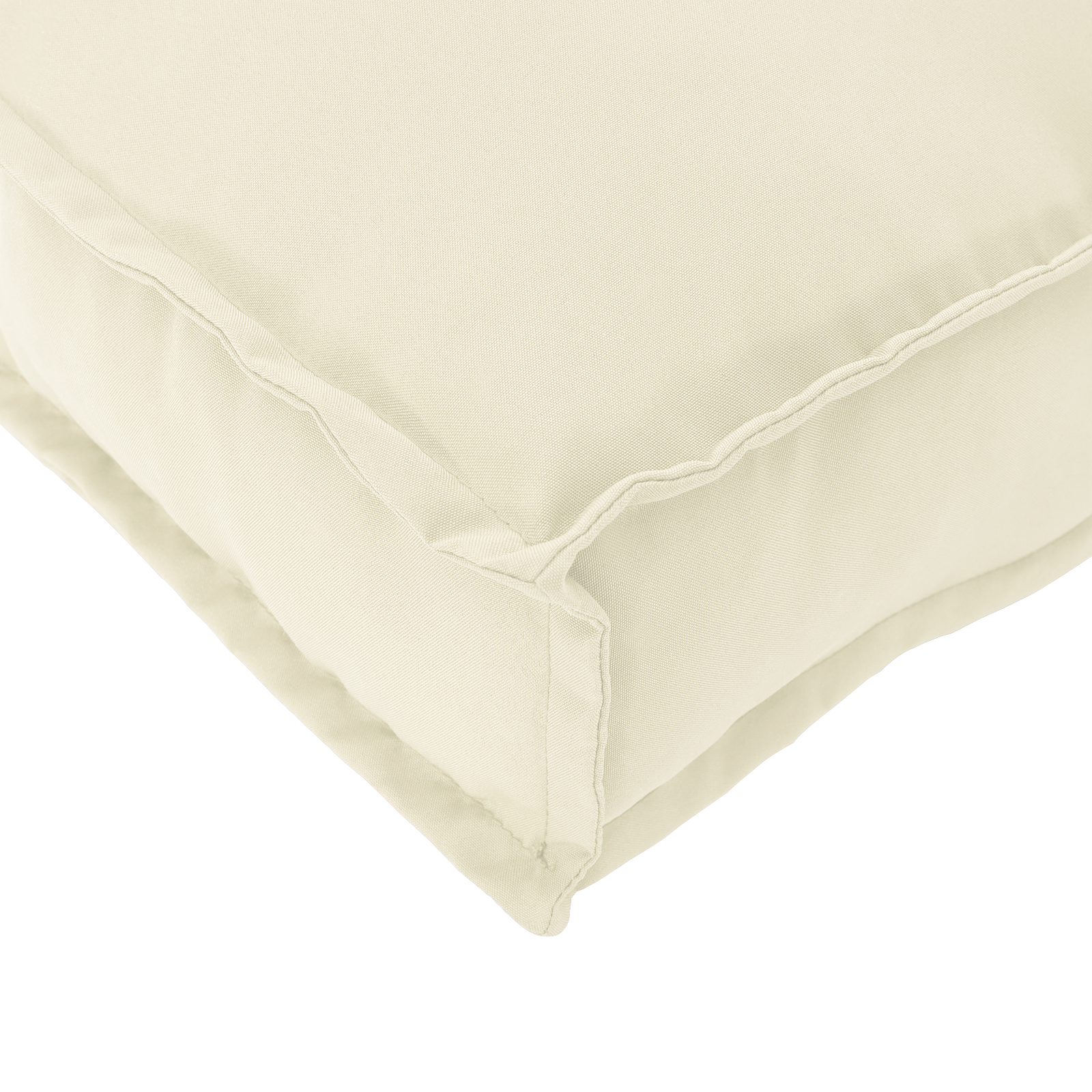 Pallet Cushion for Bench Cream 150x40x8 cm Oxford Fabric - Image 5