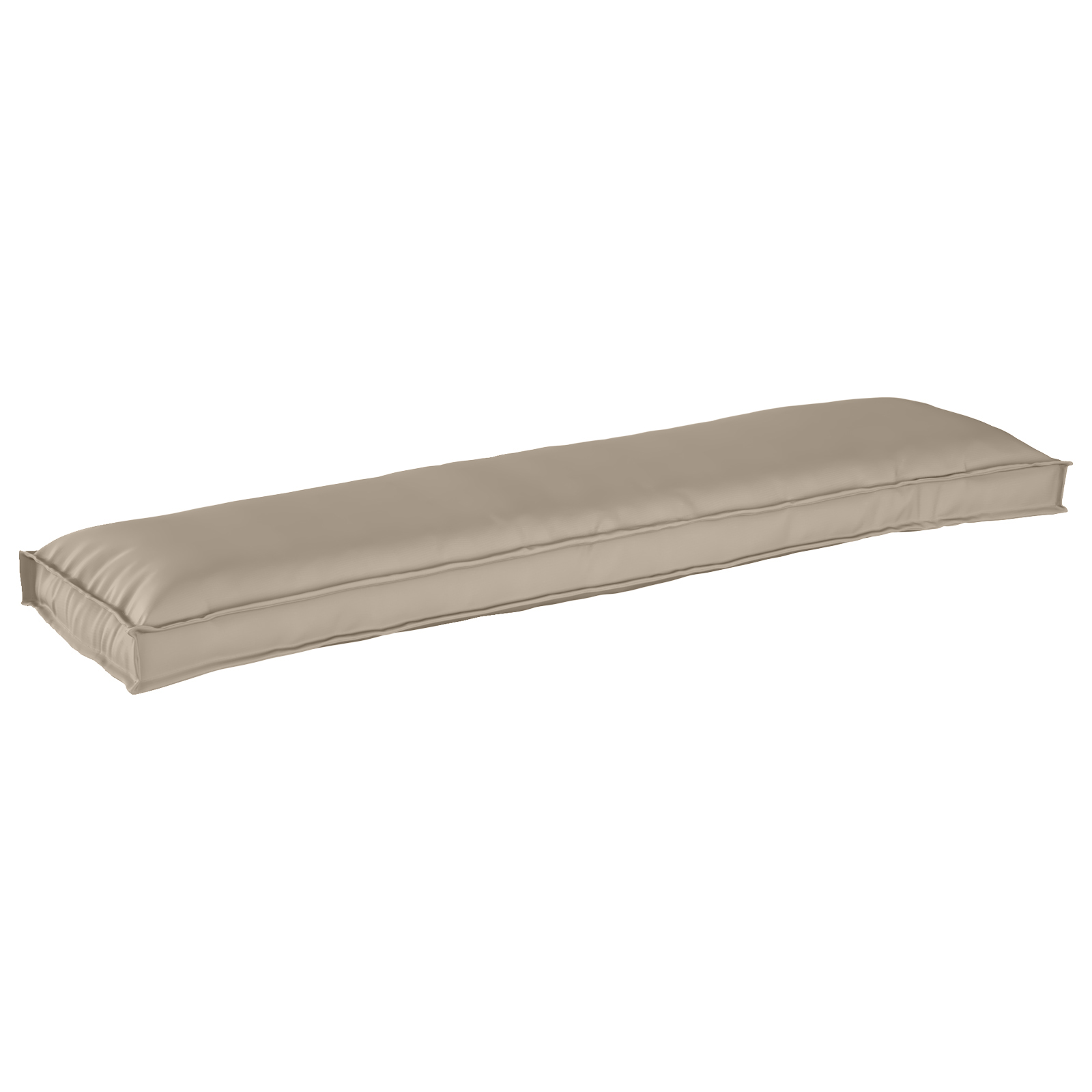 Palletkussen voor Bank Taupe 150x40x8 cm Oxford Stof