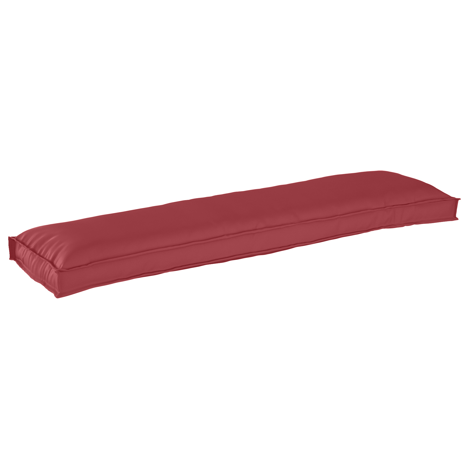 Pallet Kussen voor Bank Wijnrood 150x40x8 cm Oxford Stof