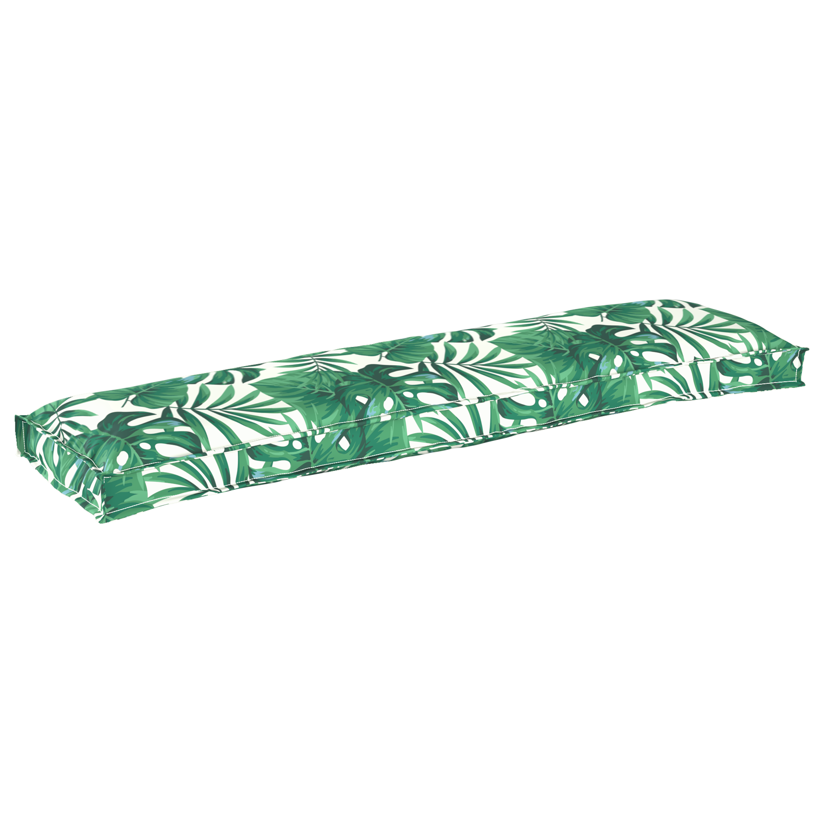 Palletkussen voor Bank Bladpatroon 150x40x8 cm Oxford Stof