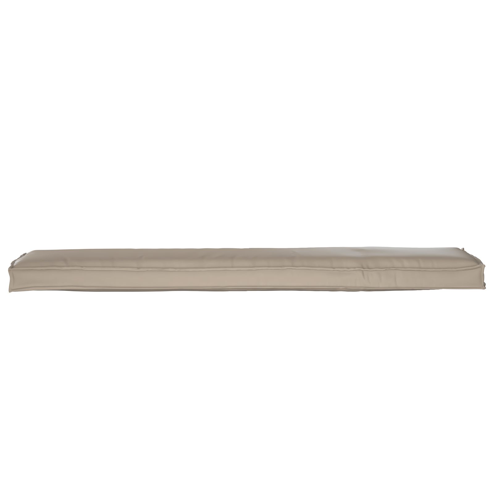 Pallet Cushion for Bench Taupe 180x40x8 cm Oxford Fabric - Image 5