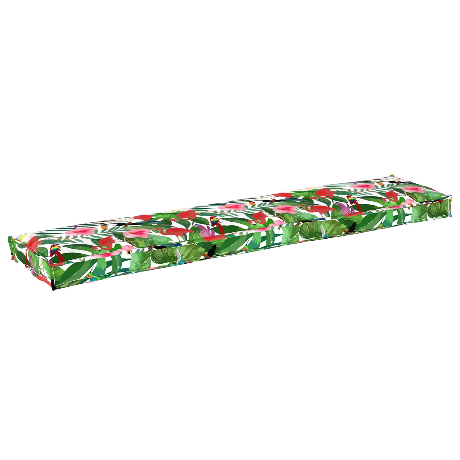 Pallet Cushion for Bench Tropical Jungle 180x40x8 cm Oxford Fabric - Image 2