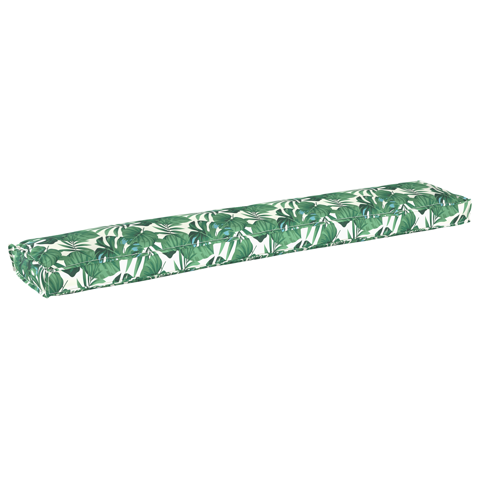 Pallet Cushion for Bench Leaf Pattern 200x40x8 cm Oxford Fabric - Image 2