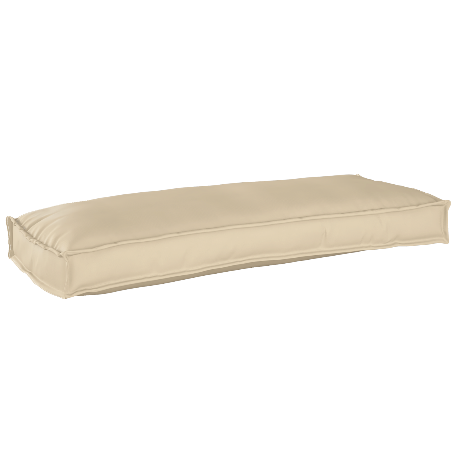 Pallet Cushions for Bench 2 pcs Beige 100x40x8 cm Oxford Fabric - Image 2