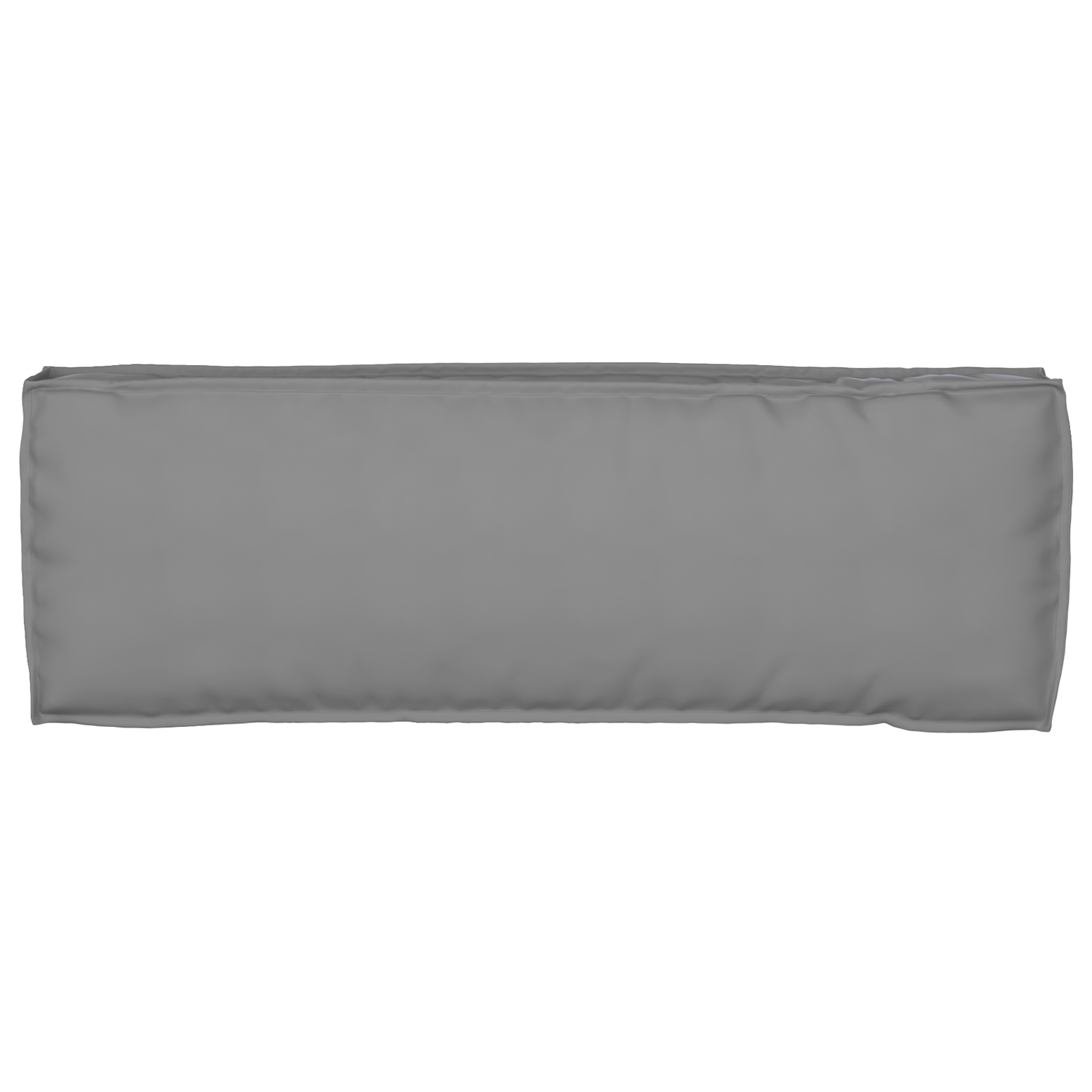 Pallet Cushions for Bench 2 pcs Grey 120x40x8 cm Oxford Fabric - Image 5