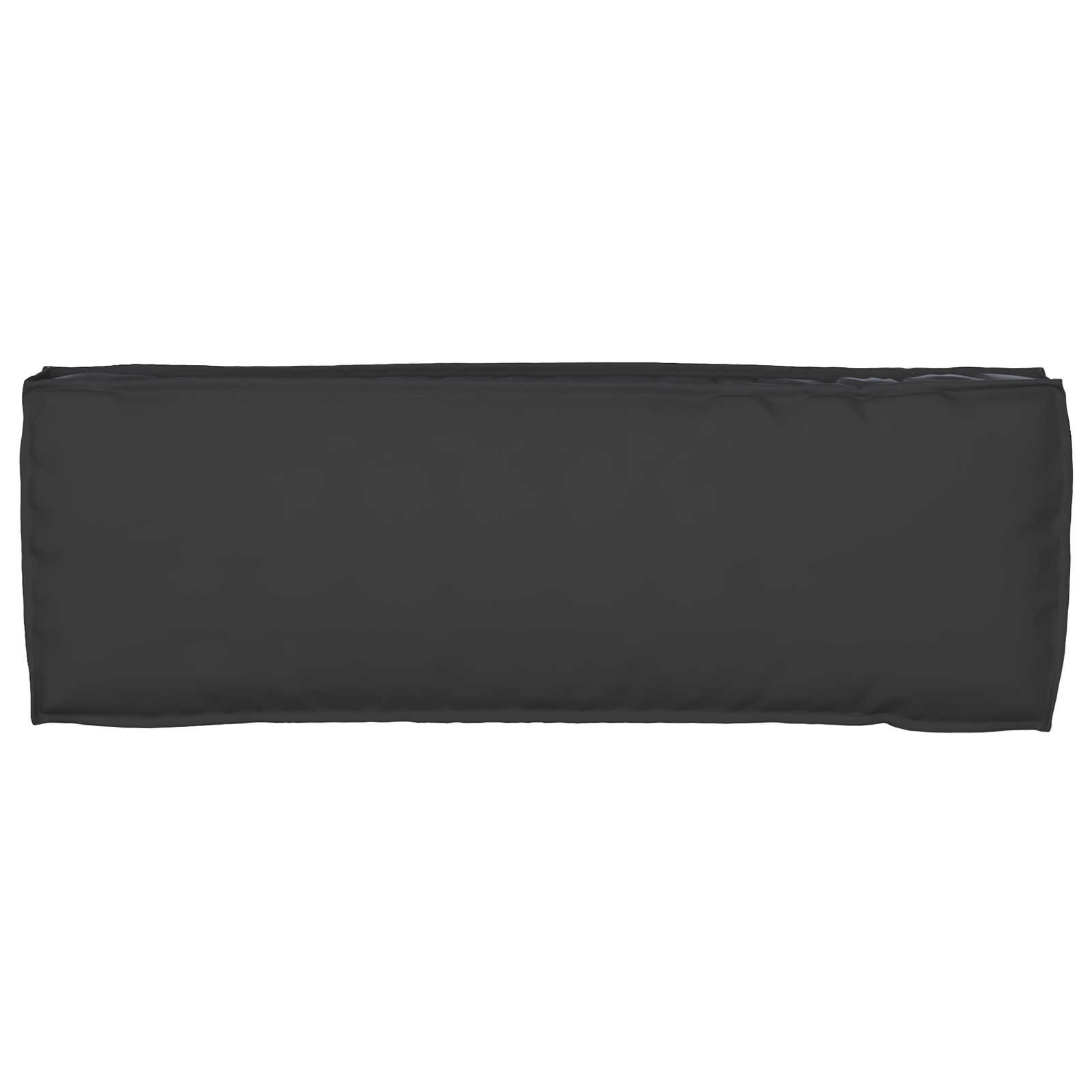 Pallet Cushions for Bench 2 pcs Black 120x40x8 cm Oxford Fabric - Image 5