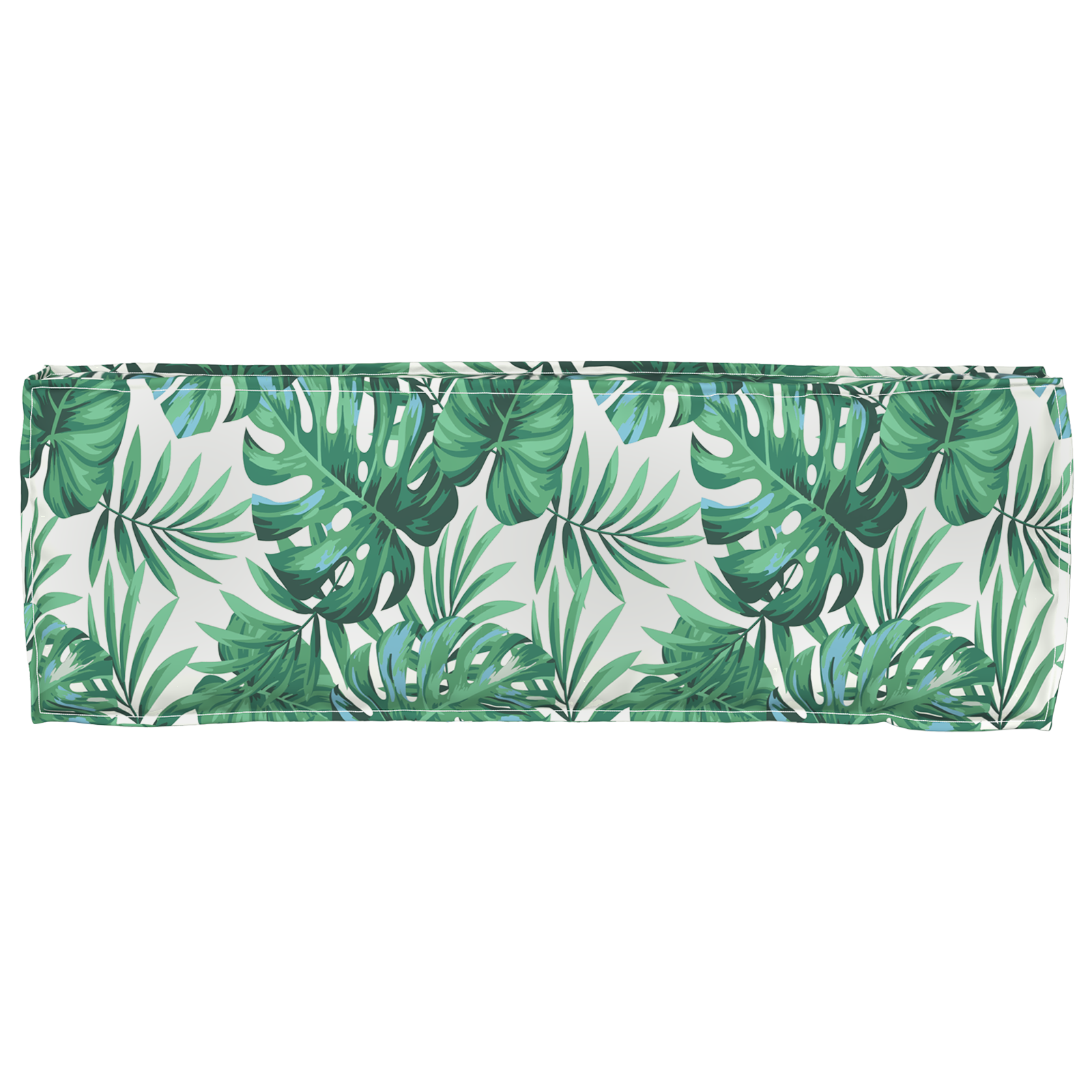 Pallet Cushions for Bench 2 pcs Leaf Pattern 120x40x8 cm Oxford Fabric - Image 5