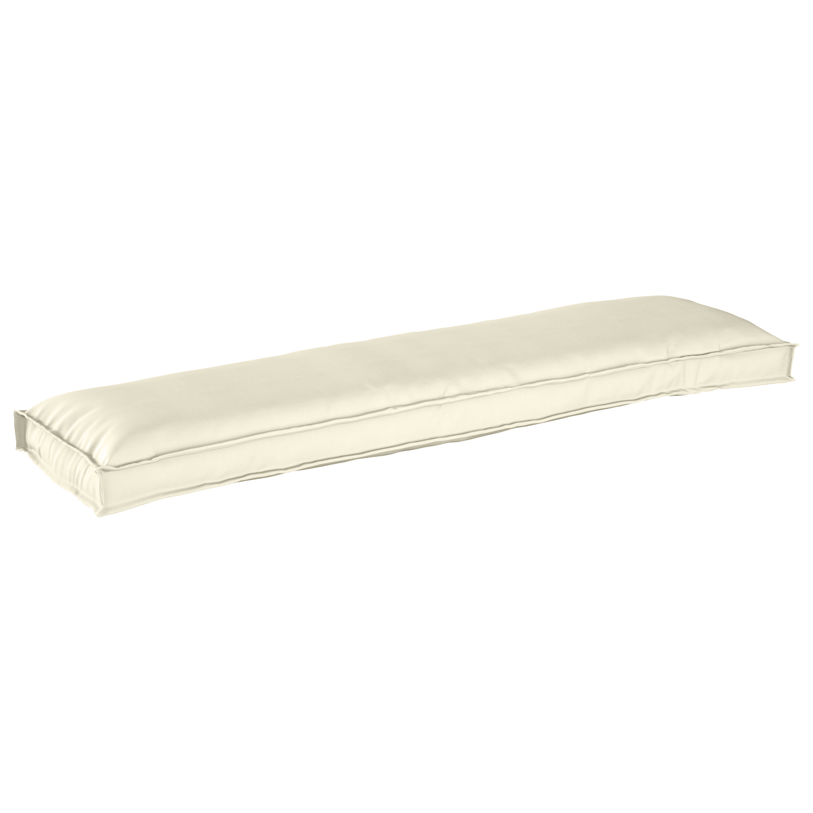 Pallet Cushions for Bench 2 pcs Cream 150x40x8 cm Oxford Fabric - Image 2