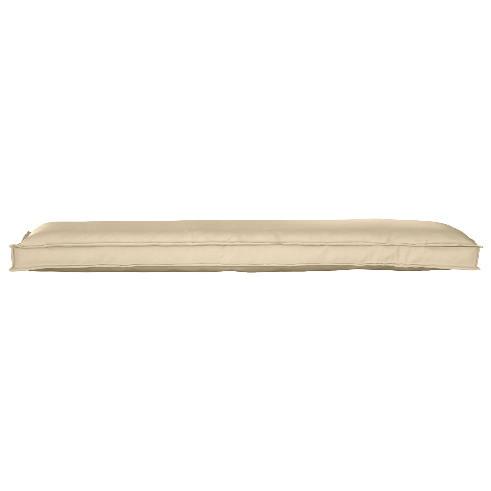 Pallet Cushions for Bench 2 pcs Beige 150x40x8 cm Oxford Fabric - Image 3