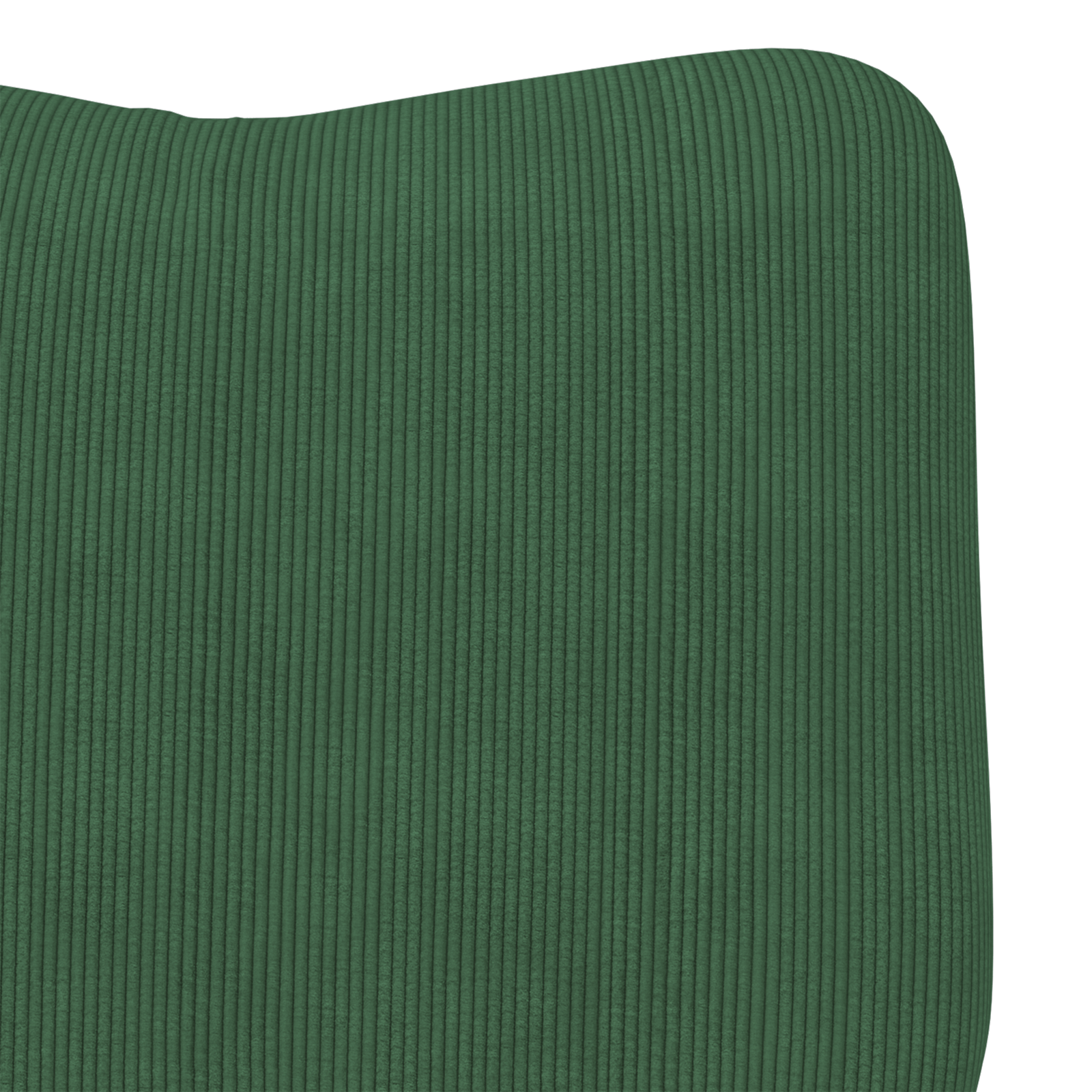Relaxing Chair Jungle Green Corduroy Fabric - Image 7