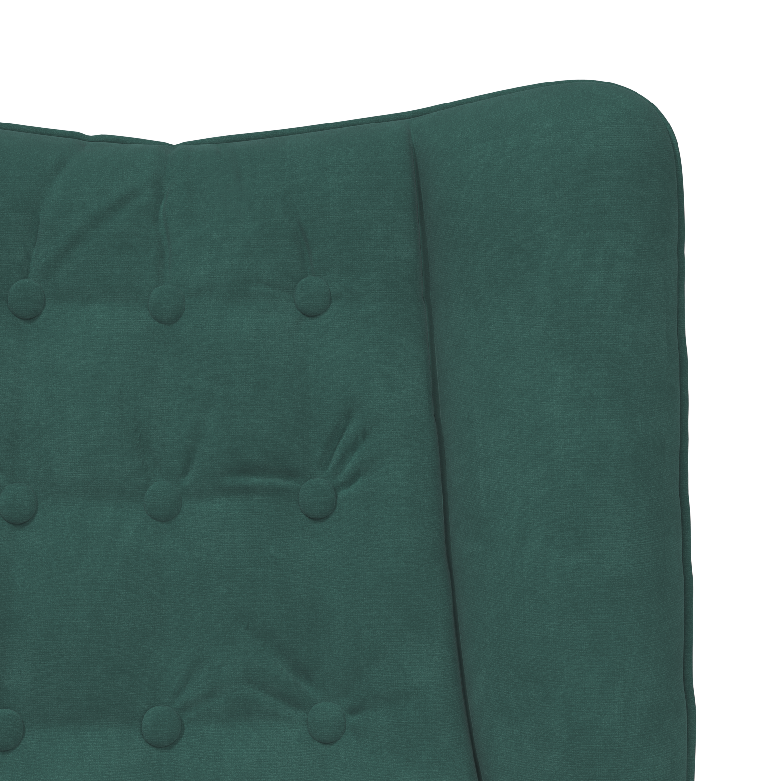 Relaxing Chair Dark Green Velvet - Image 7