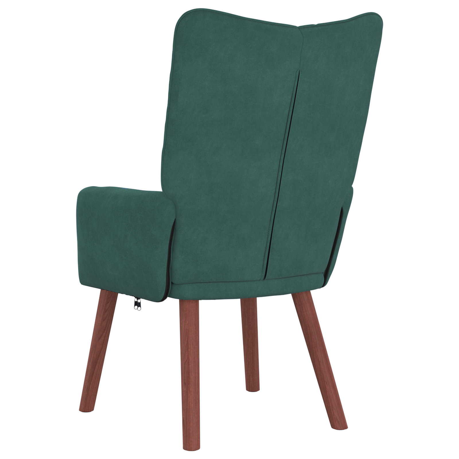 Relaxing Chair Dark Green Velvet - Image 6