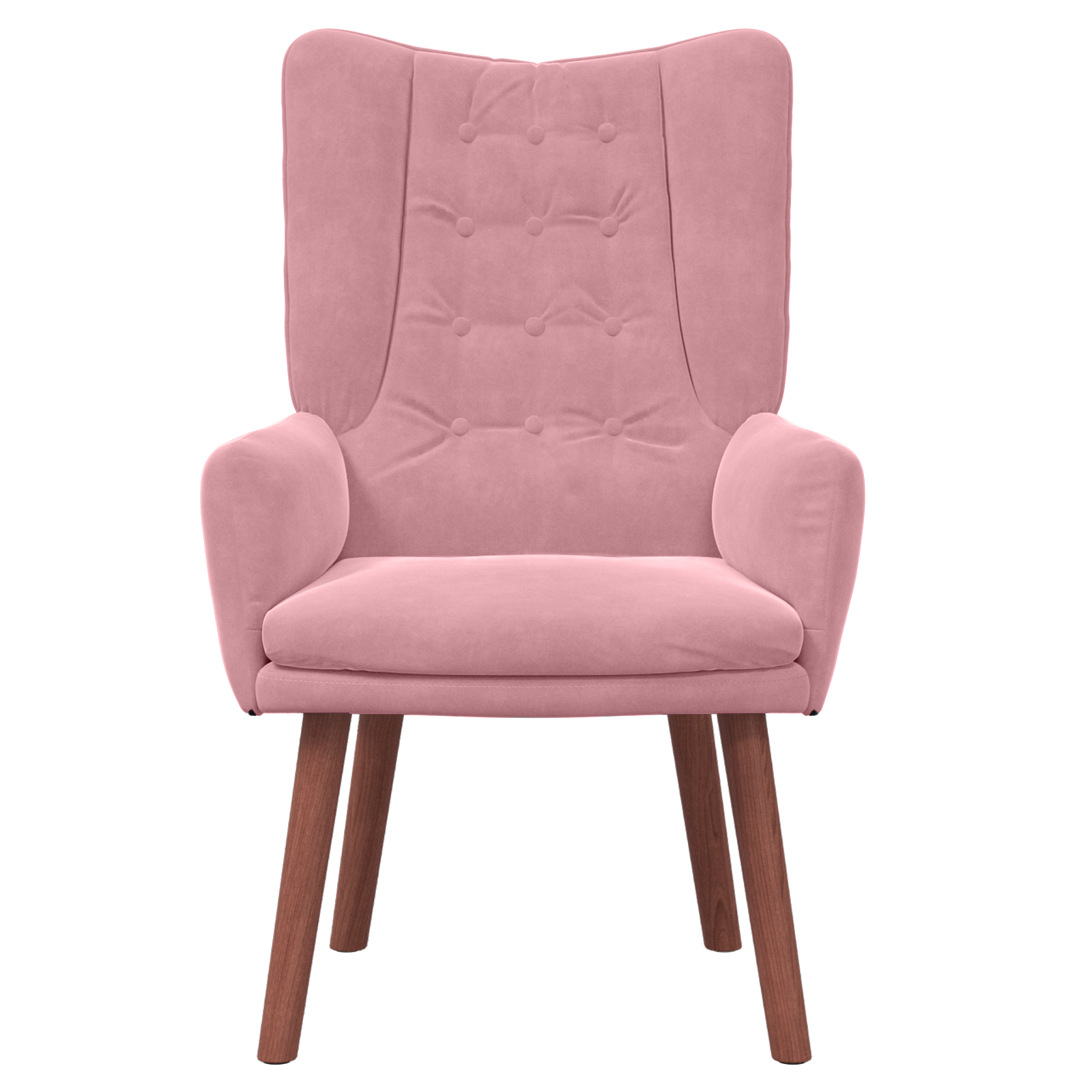 Relaxing Chair Pink Velvet - Image 4