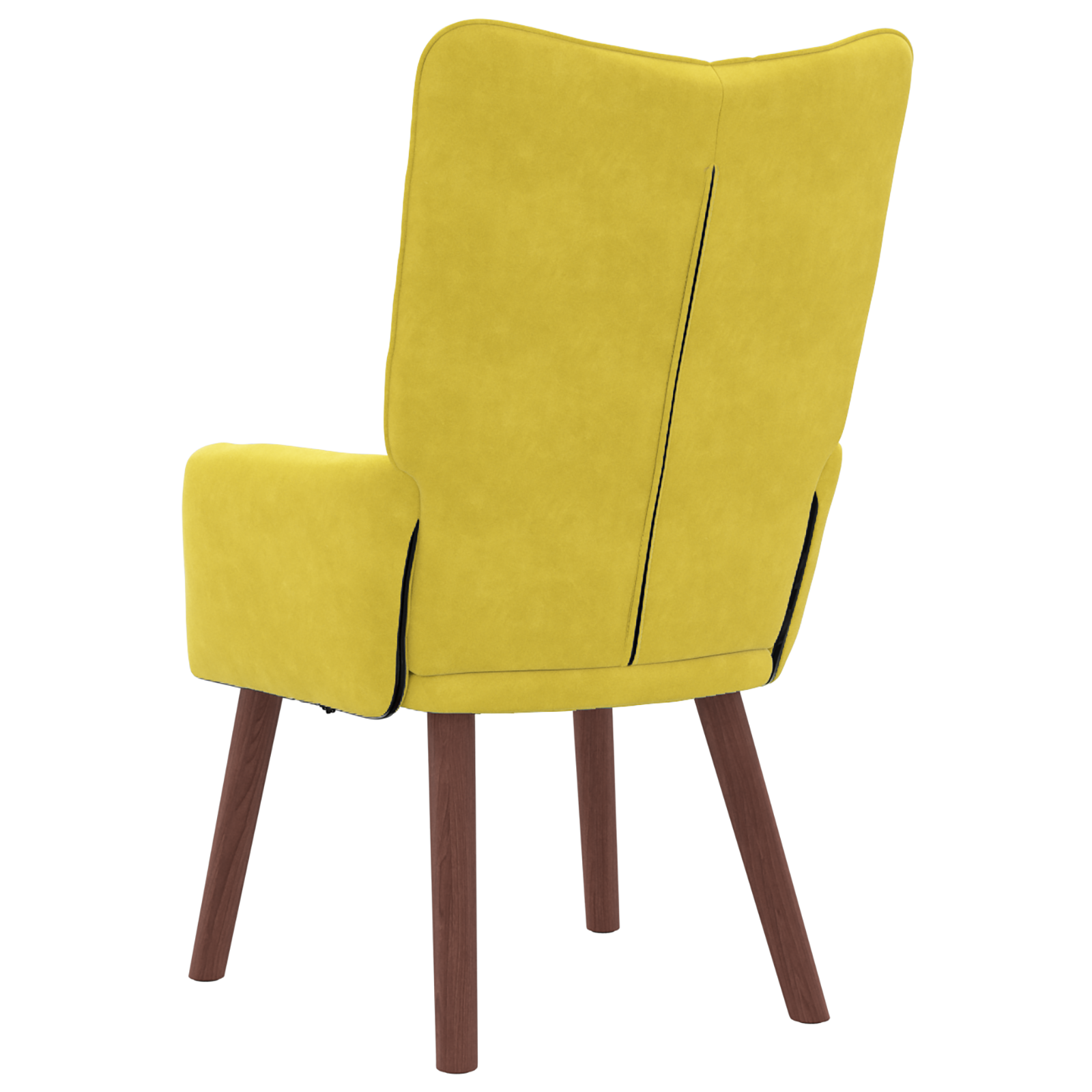 Relaxing Chair Yellow Velvet - Image 6