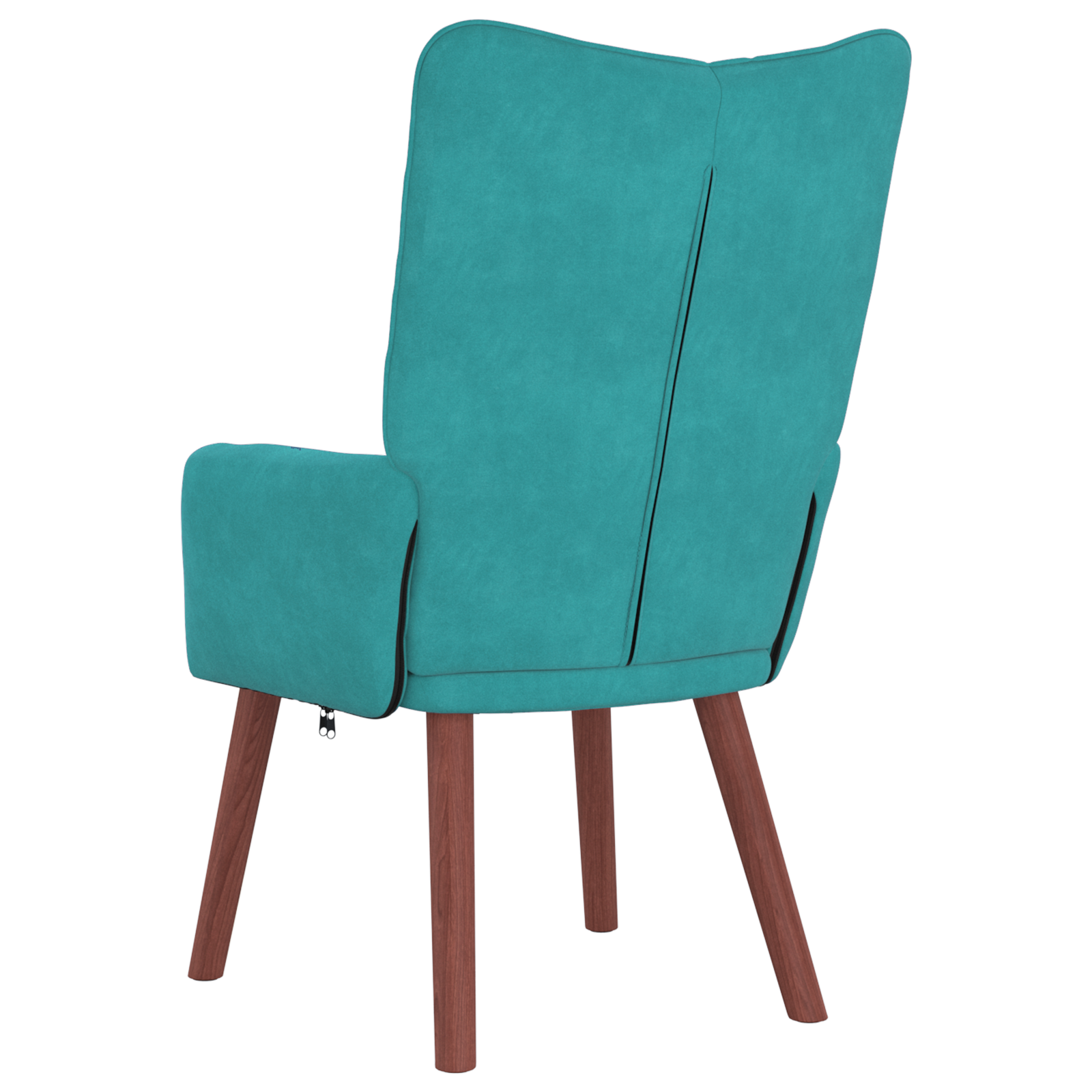 Relaxing Chair Turquoise Velvet - Image 6