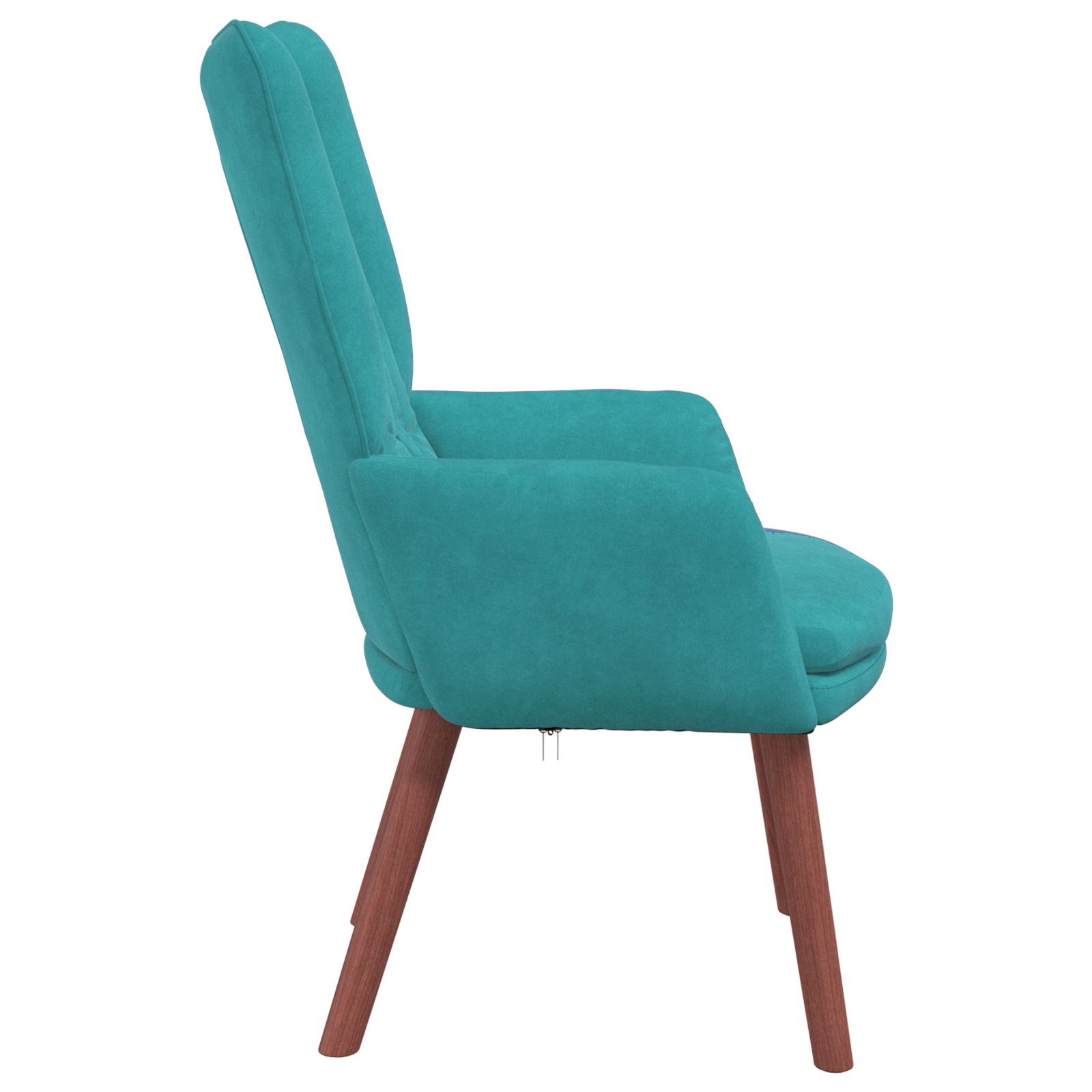 Relaxing Chair Turquoise Velvet - Image 5