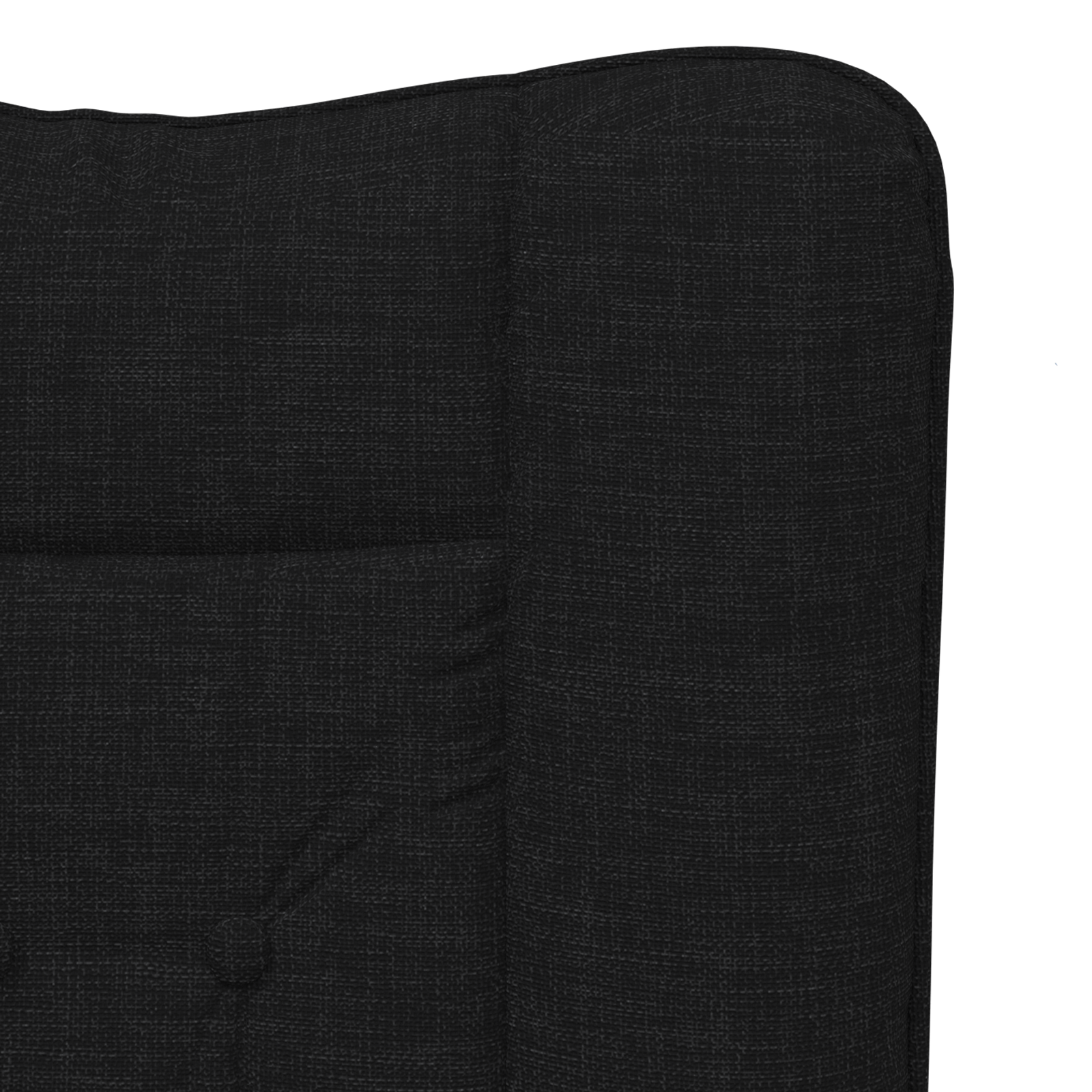 Relaxing Chair Black Fabric - Image 7