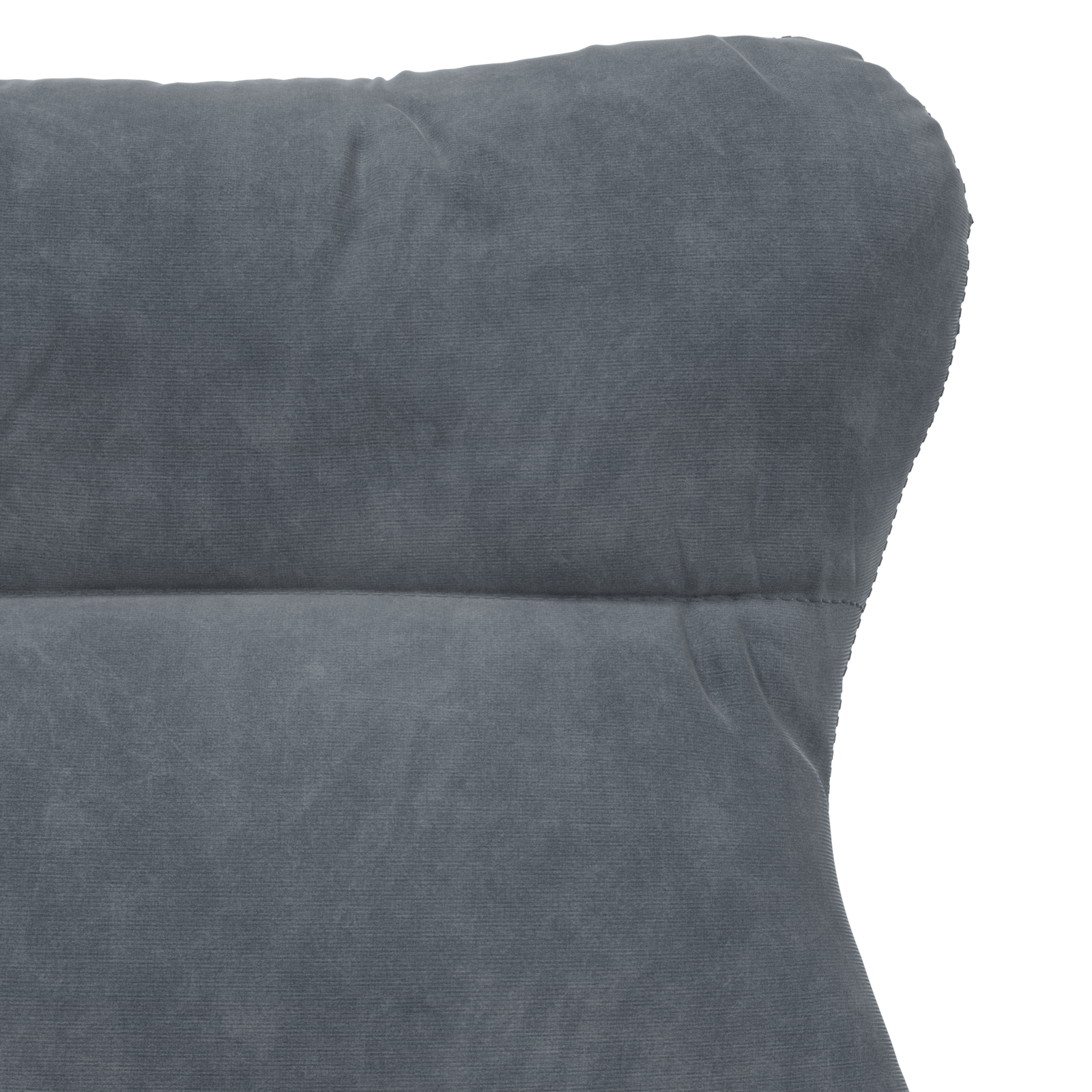 Relaxing Chair Dark Grey Velvet - Image 7