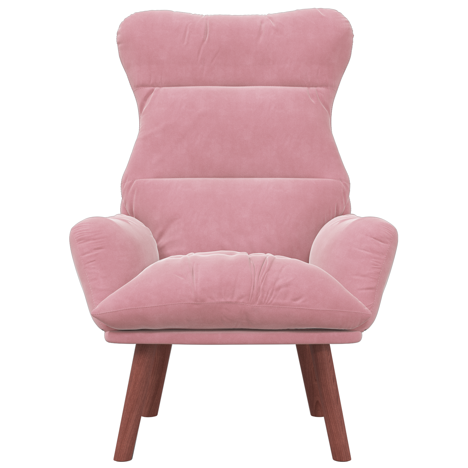 Relaxing Chair Pink Velvet - Image 4
