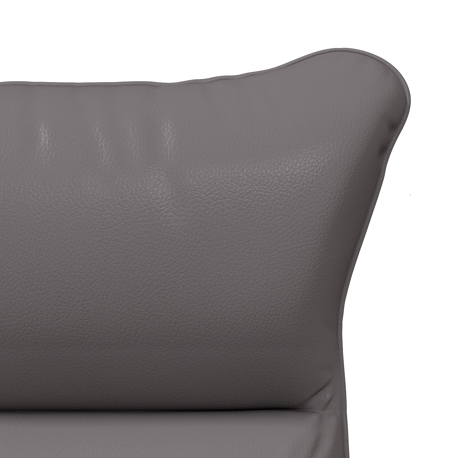 Relaxing Chair Grey Faux Leather - Image 7
