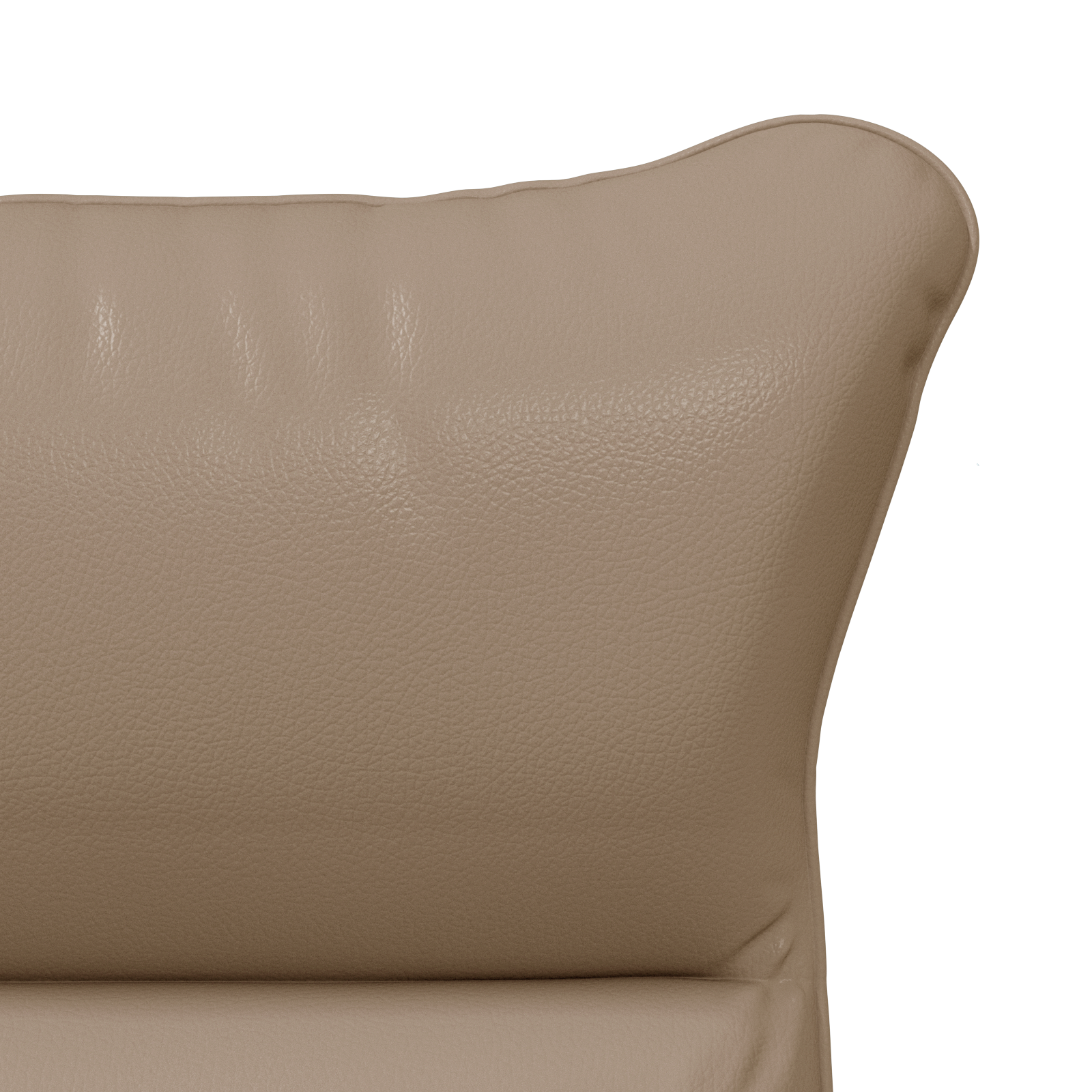 Relaxing Chair Cappuccino Faux Leather - Image 7