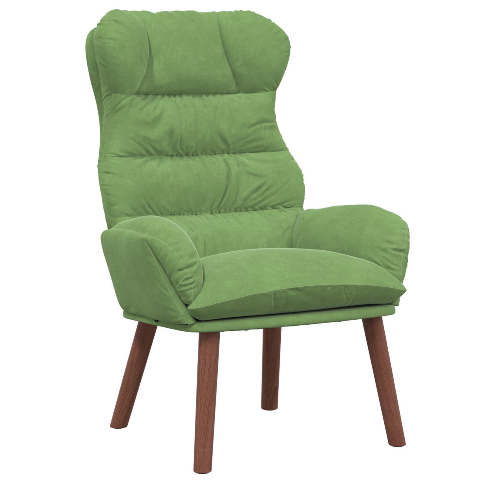 Relaxing Chair Light Green Velvet - Image 2