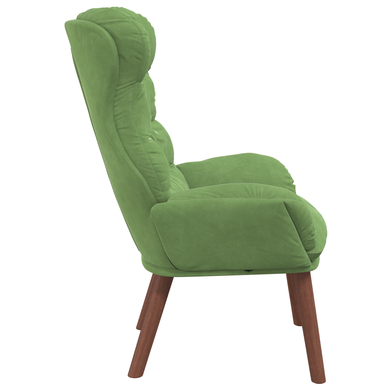 Relaxing Chair Light Green Velvet - Image 5