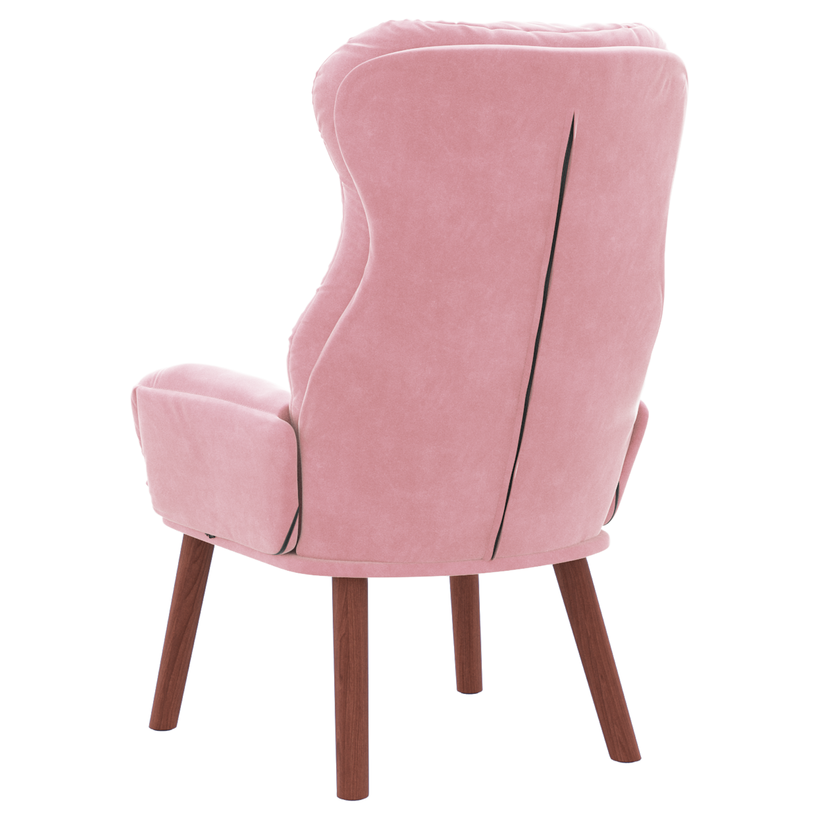 Relaxing Chair Pink Velvet - Image 6