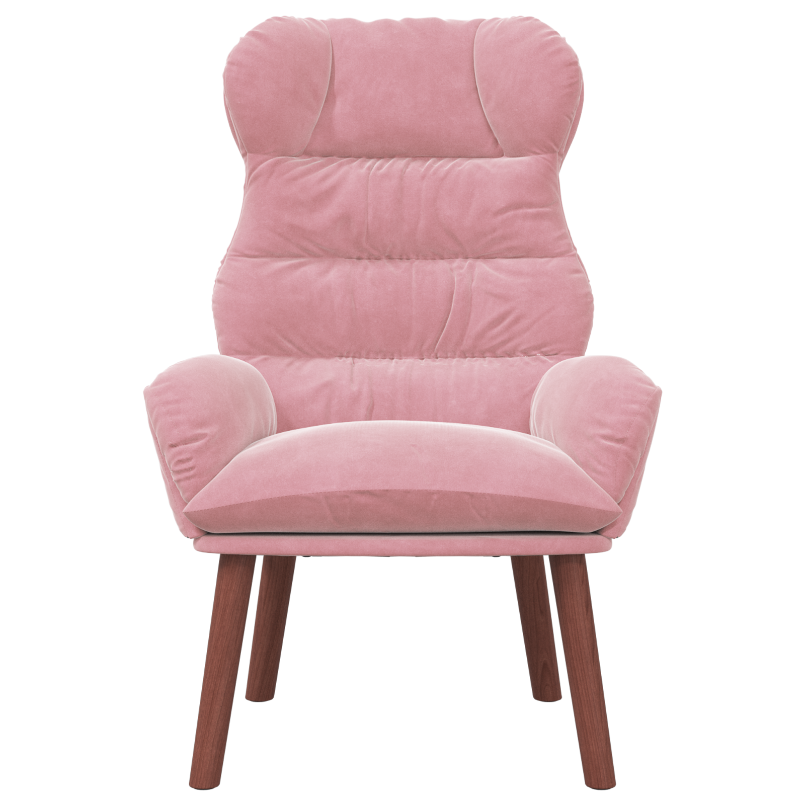 Relaxing Chair Pink Velvet - Image 4
