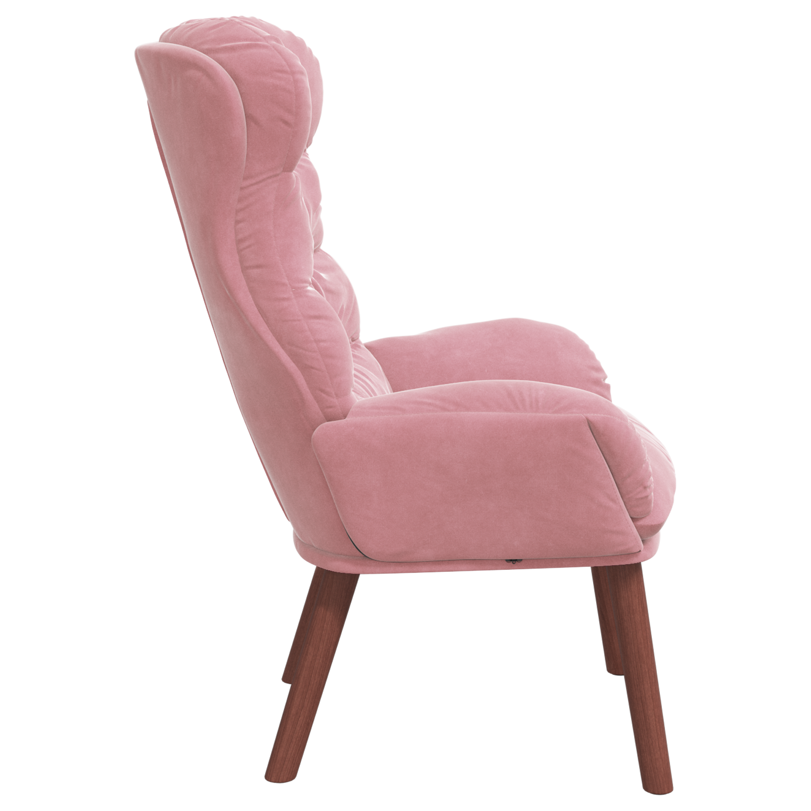 Relaxing Chair Pink Velvet - Image 5